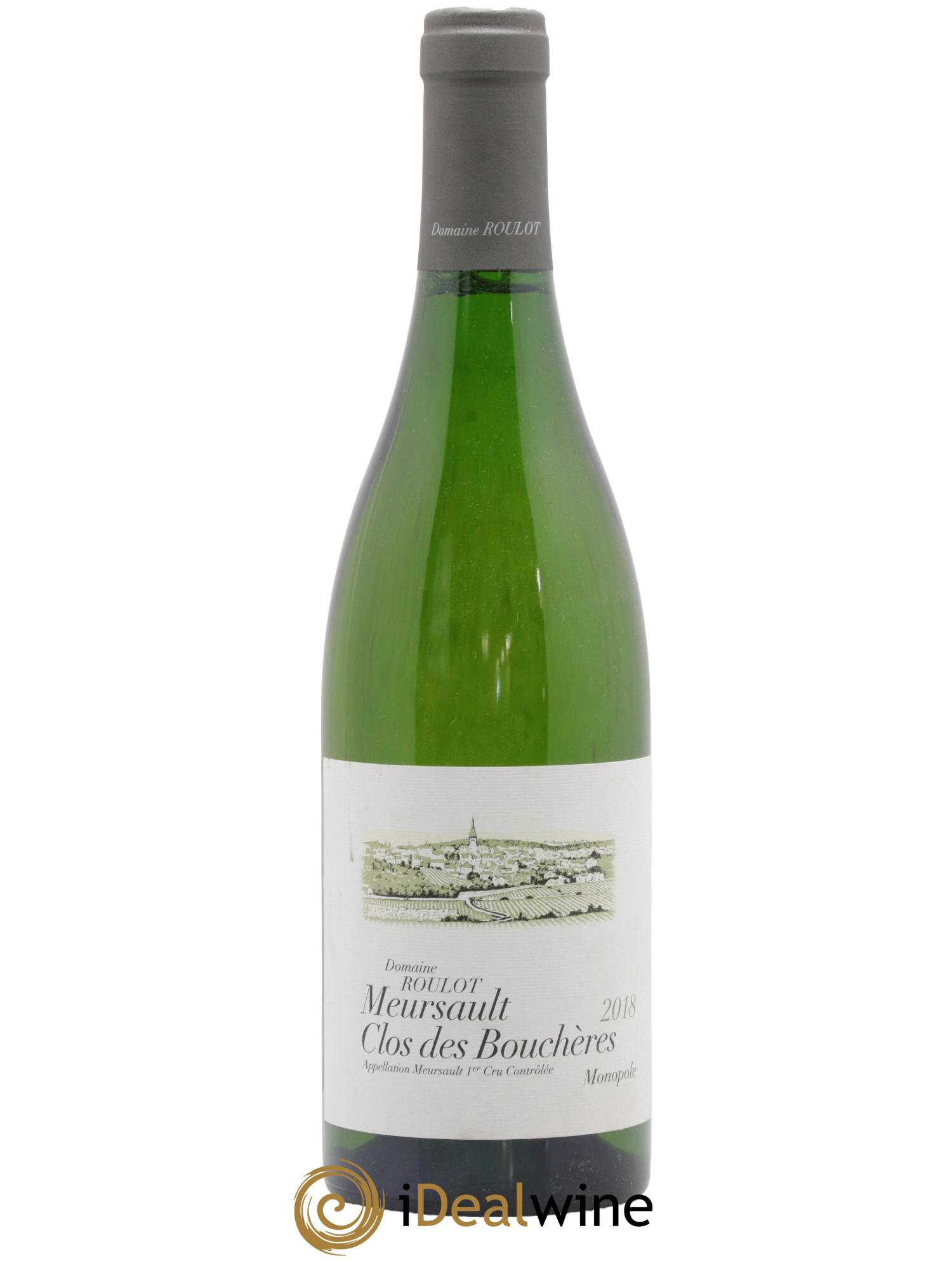 Meursault 1er Cru Clos des Bouchères Roulot (Domaine) 2018 - Lot de 1 bouteille - 0