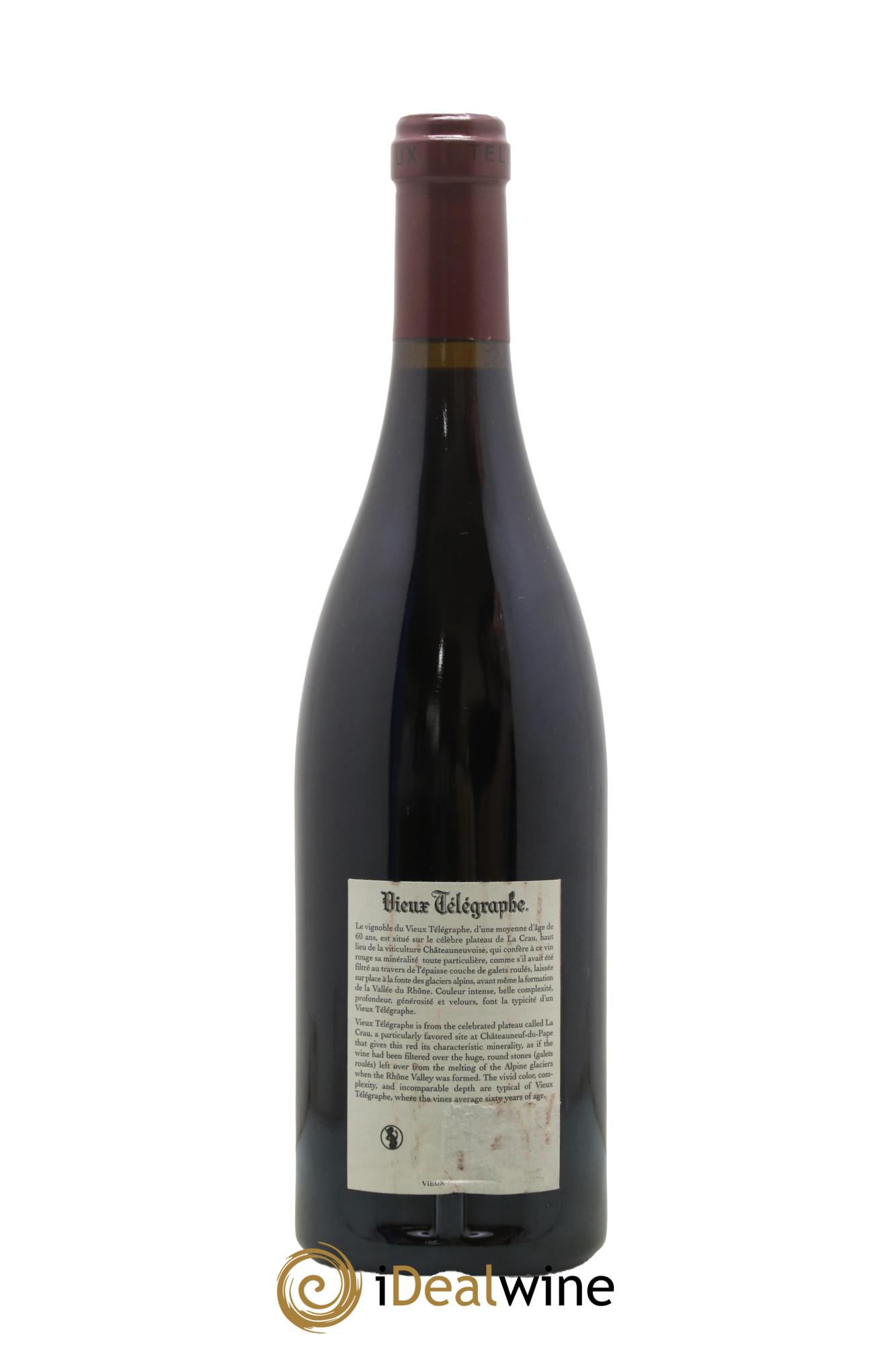 Châteauneuf-du-Pape Vieux Télégraphe (Domaine du) Vignobles Brunier  2009 - Posten von 1 Flasche - 1