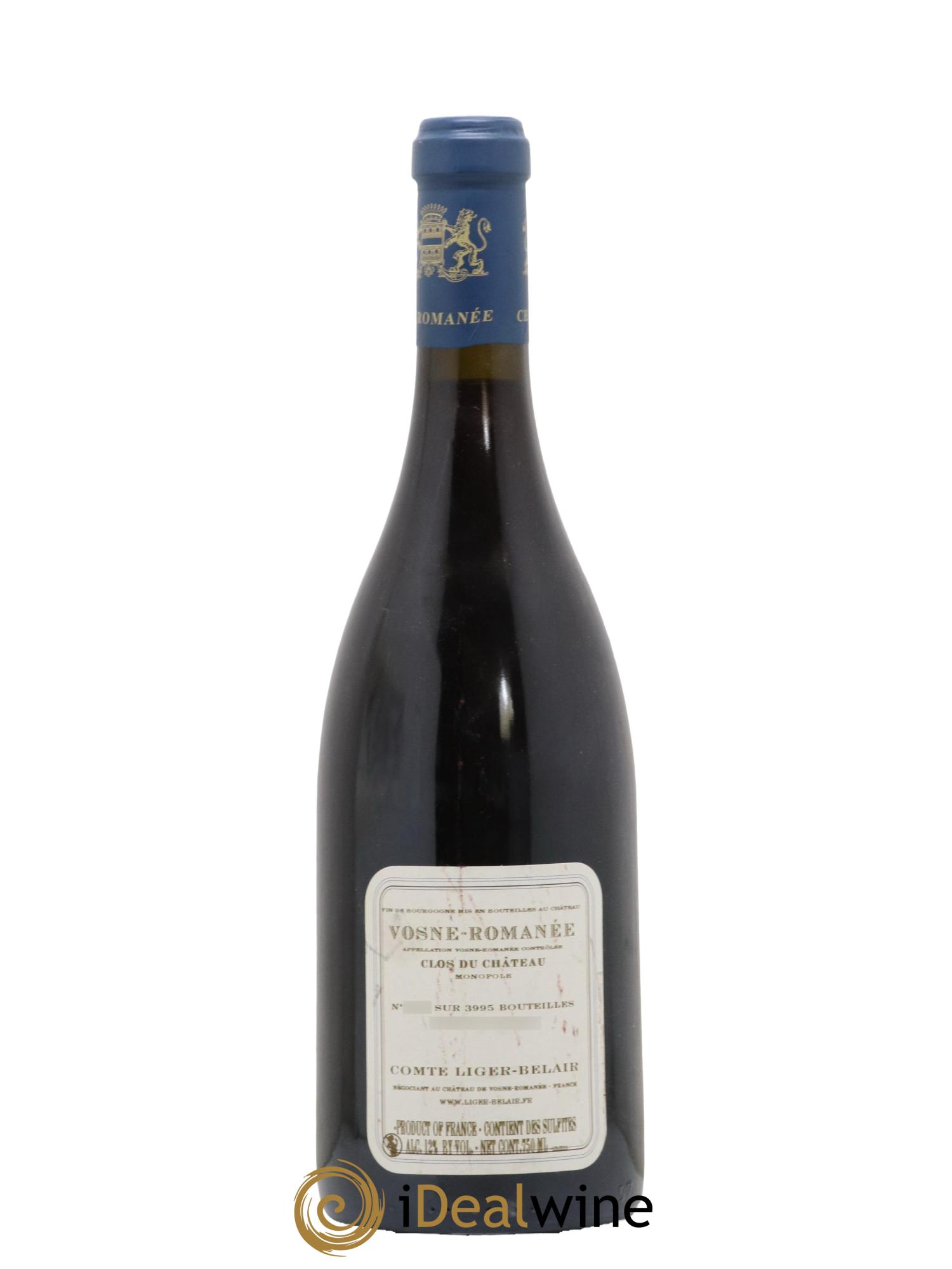 Vosne-Romanée Clos du Château Comte Liger-Belair (Domaine du) 2011 - Posten von 1 Flasche - 1