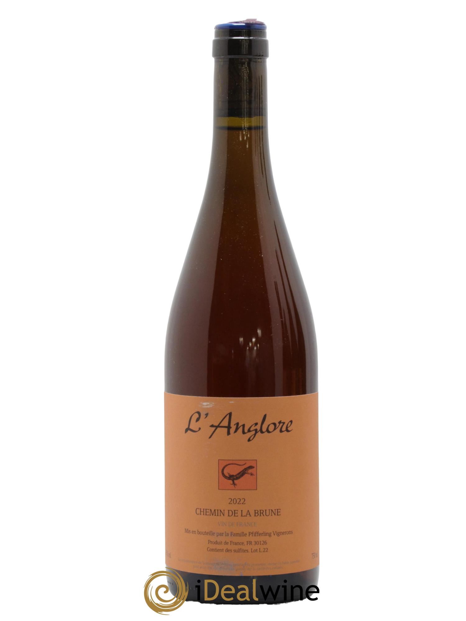 Vin de France Chemin de la brune L'Anglore 2022 - Posten von 1 Flasche - 0