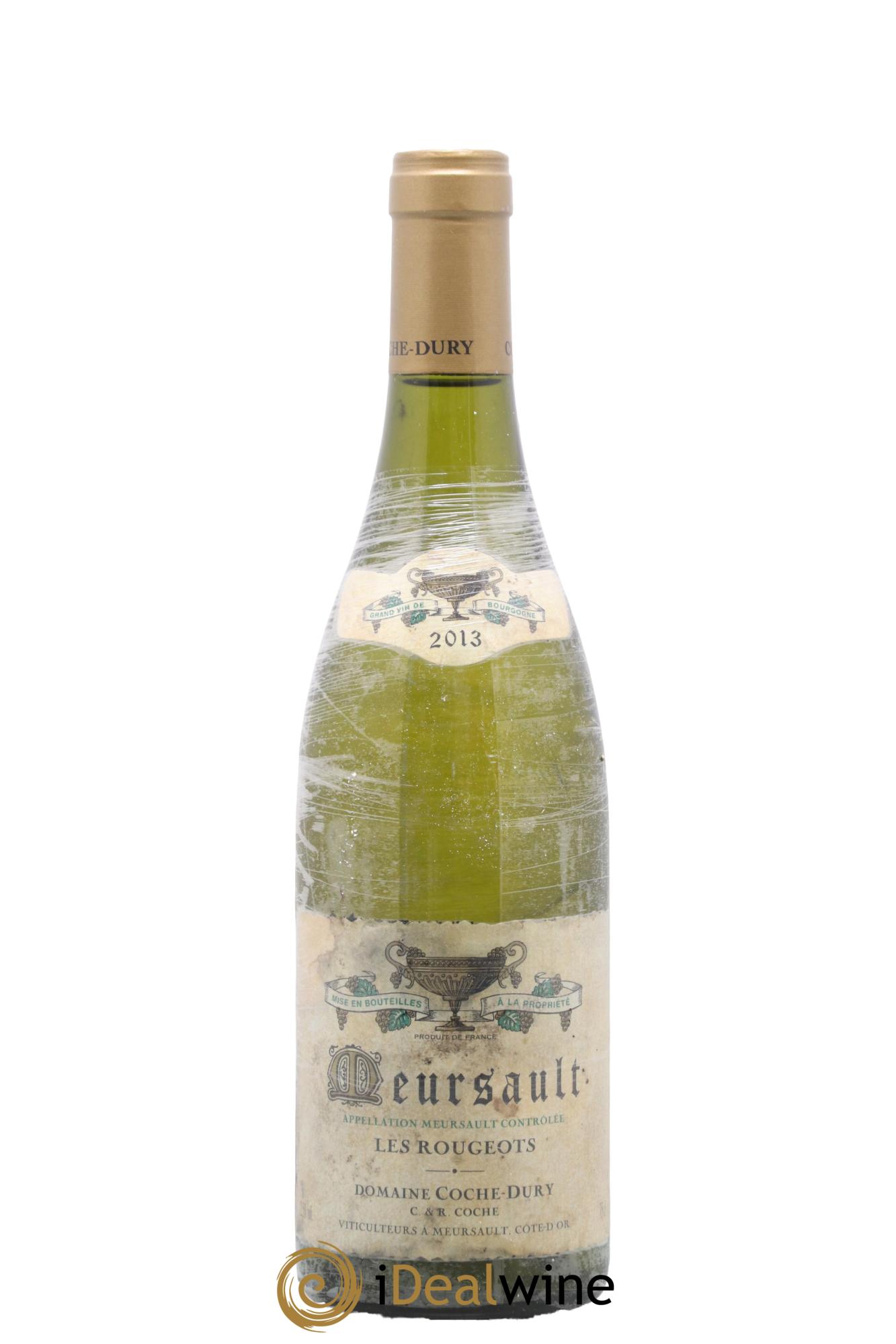 Meursault Les Rougeots Coche Dury (Domaine) 2013 - Lot de 1 bouteille - 0