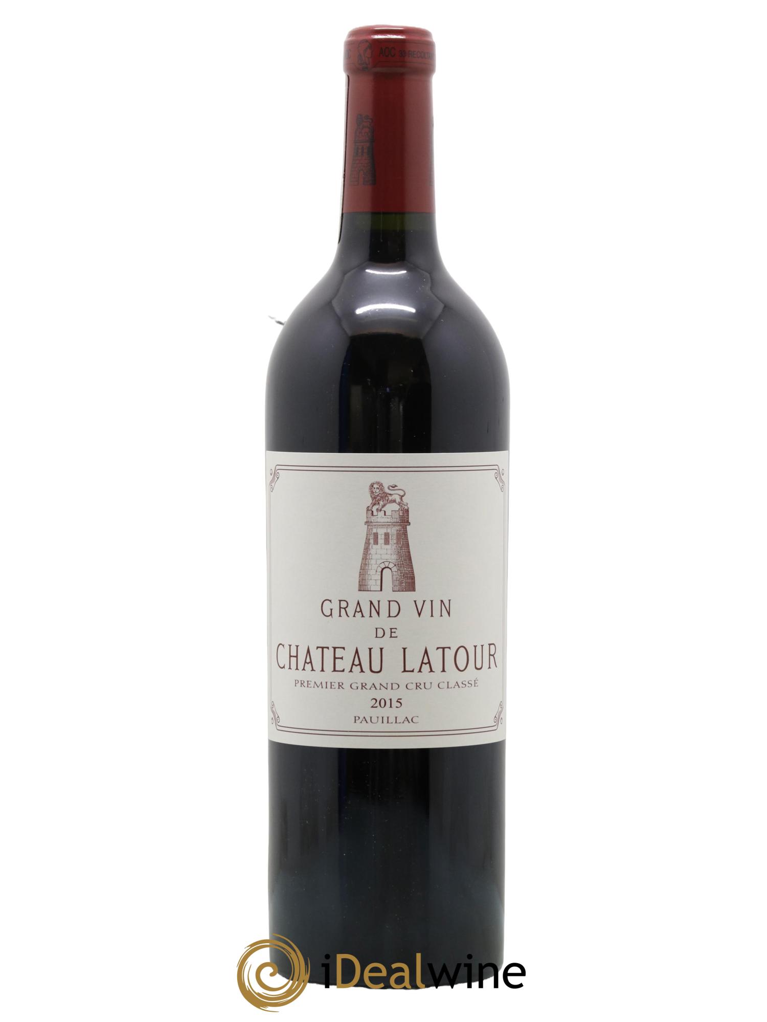Château Latour 1er Grand Cru Classé 2015 - Lot de 1 bouteille - 1