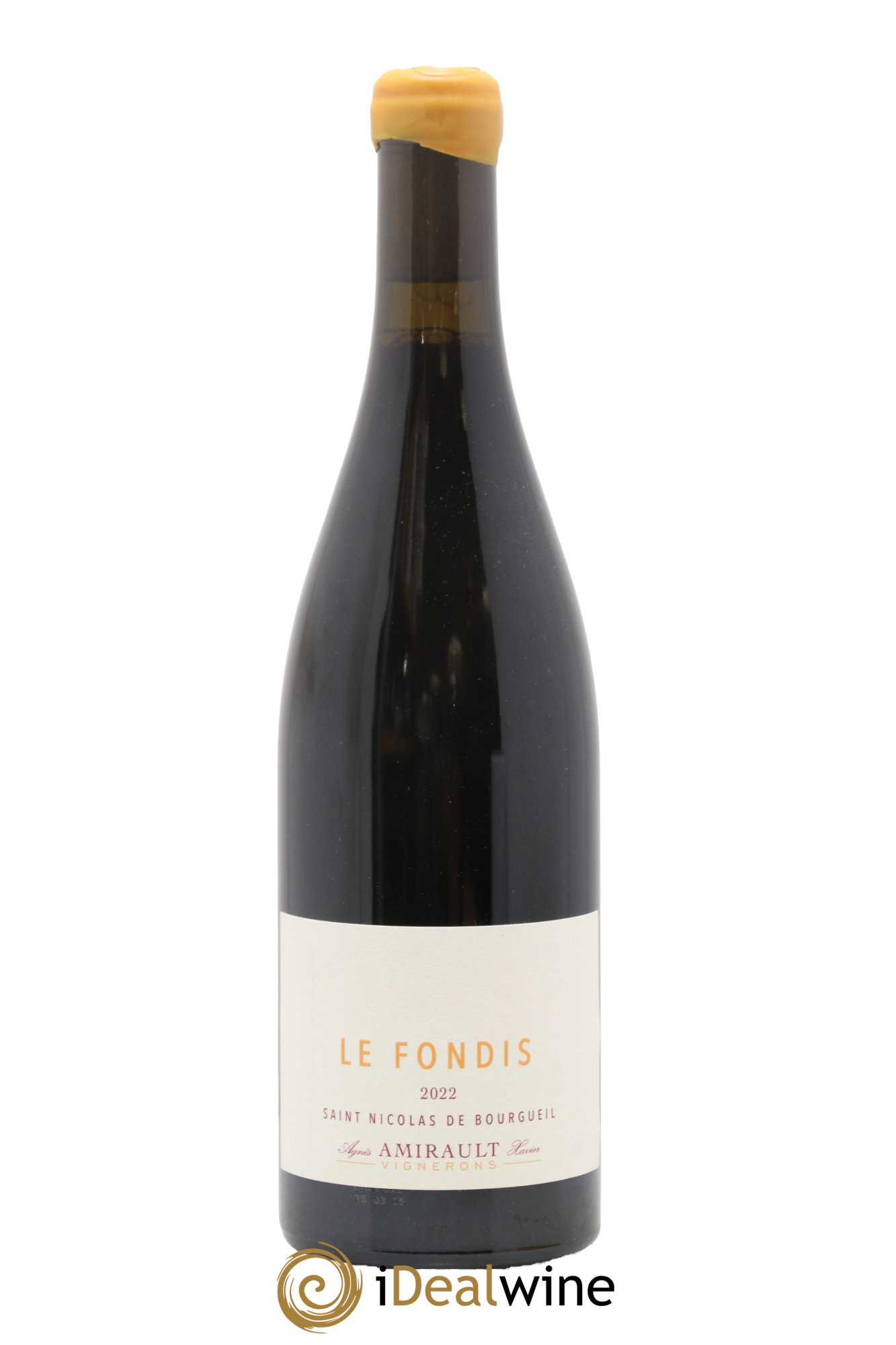 Saint-Nicolas de Bourgueil Le Fondis Agnès et Xavier Amirault 2022 - Lot de 1 bouteille - 0