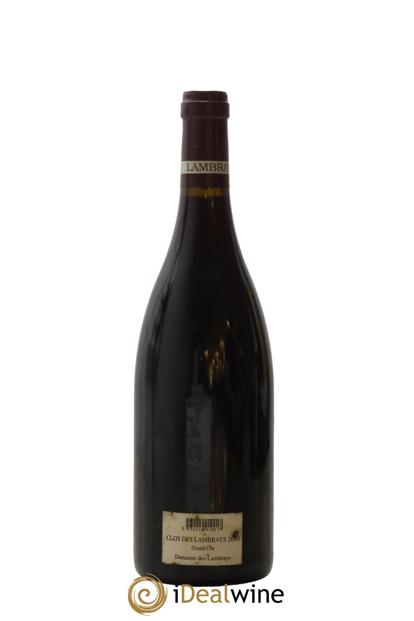 Clos des Lambrays Grand Cru Domaine des Lambrays 2010 - Lot of 1 bottle - 1