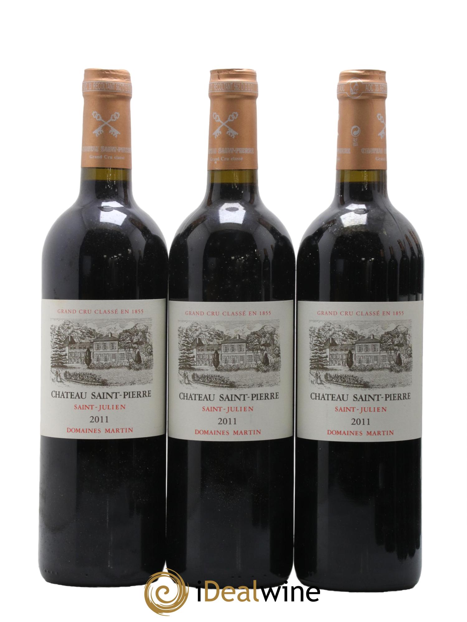 Château Saint-Pierre 4ème Grand Cru Classé 2011 - Lot de 12 bouteilles - 2