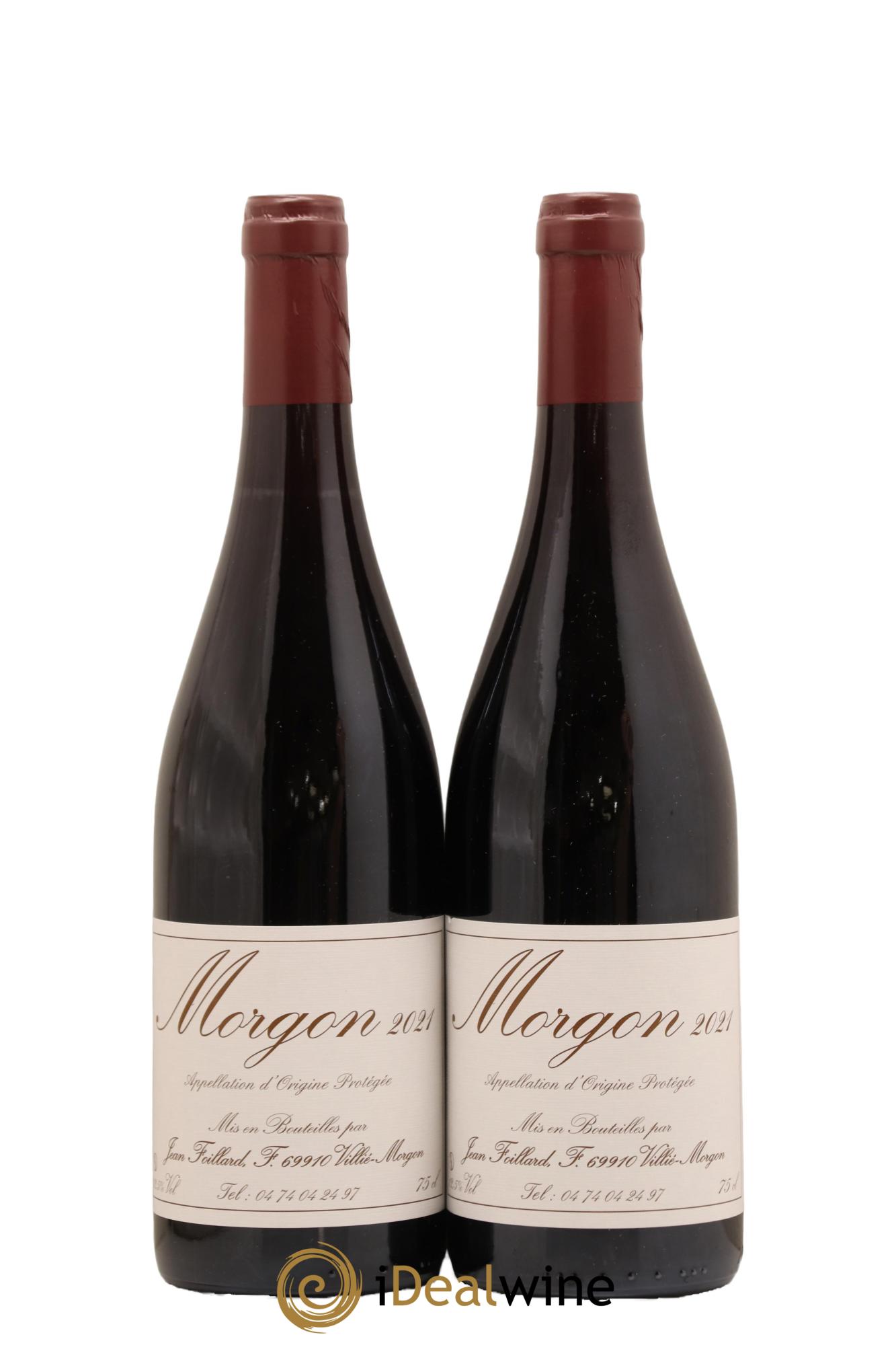 Morgon Jean Foillard 2021 - Lot de 2 bouteilles - 0