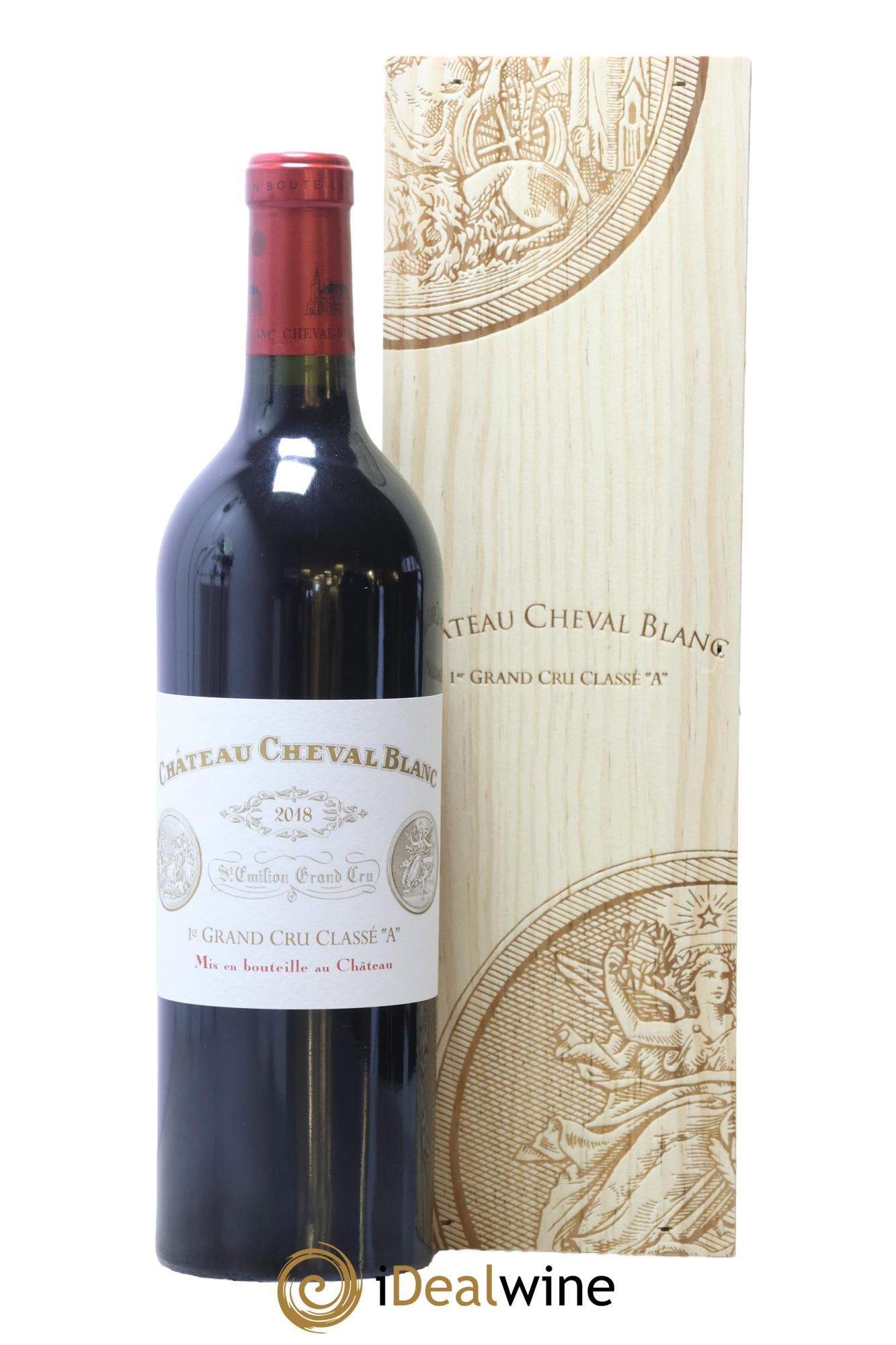Château Cheval Blanc 1er Grand Cru Classé A 2018 - Lot de 1 bouteille - 0