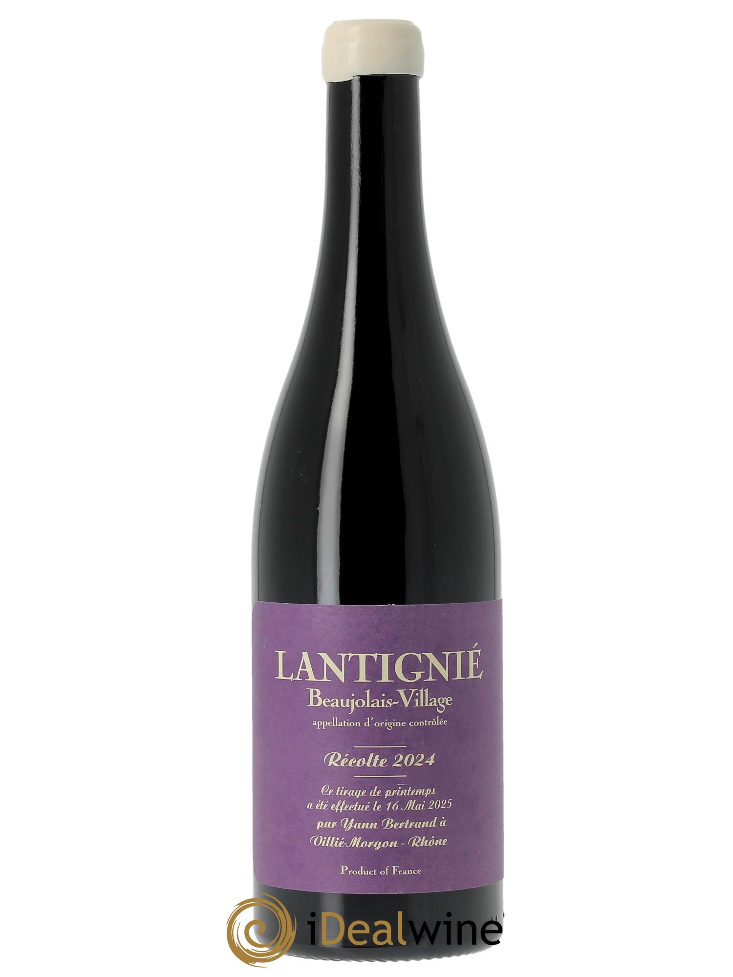 Beaujolais Lantignié Yann Bertrand  2024 - Lotto di 1 bottiglia - 0