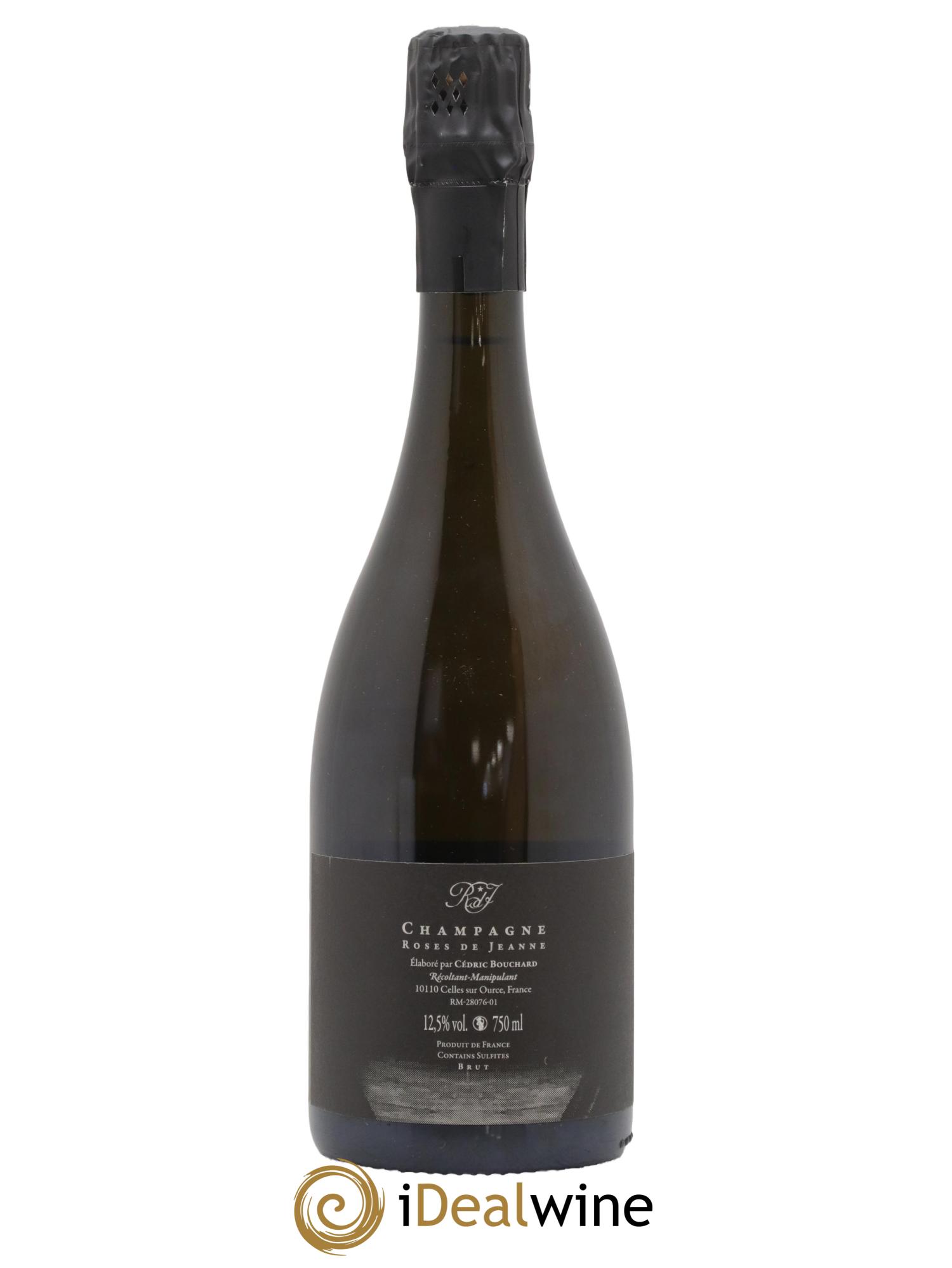 Roses de Jeanne Cuvée Inédite RDJ numéro 1 Cédric Bouchard - Lot of 1 bottle - 1