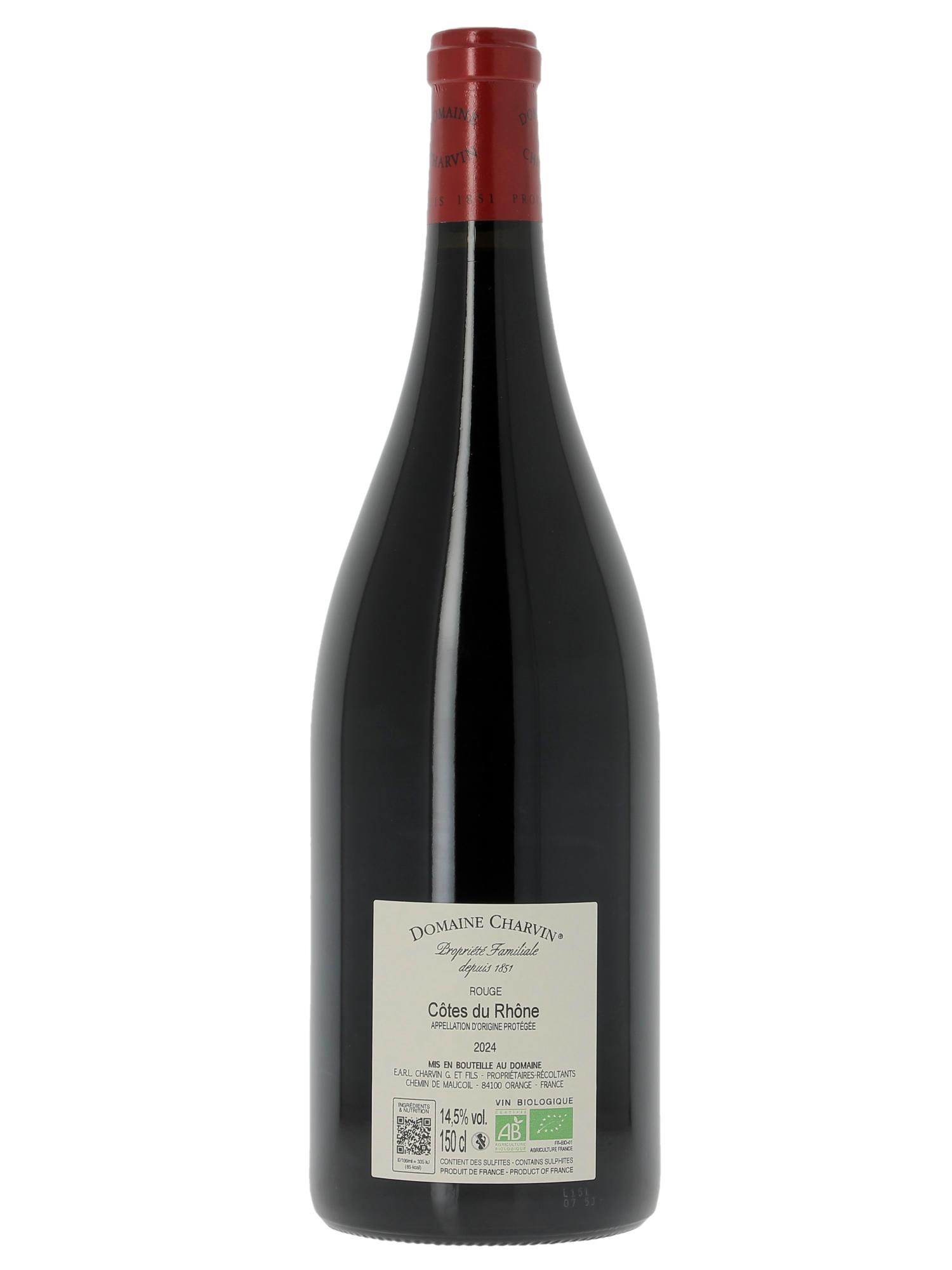 Côtes-du-Rhône Charvin (Domaine)  2024 - Posten von 1 Magnum - 1