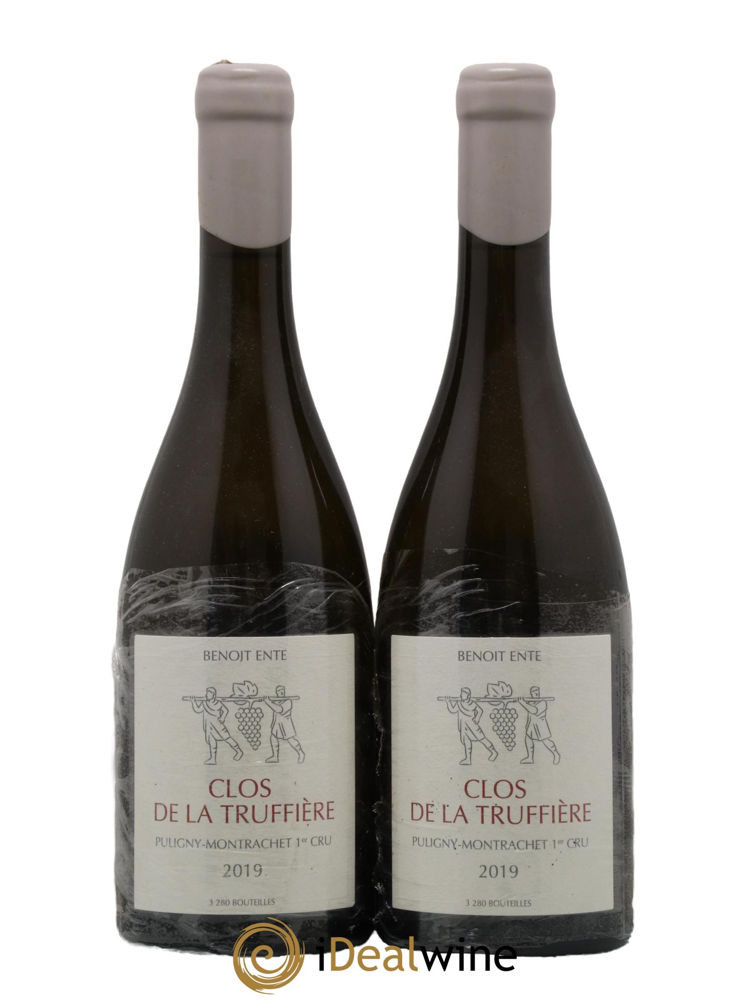 Puligny-Montrachet 1er Cru Clos de la Truffière Benoit Ente 2019 - Lot de 2 bouteilles - 0