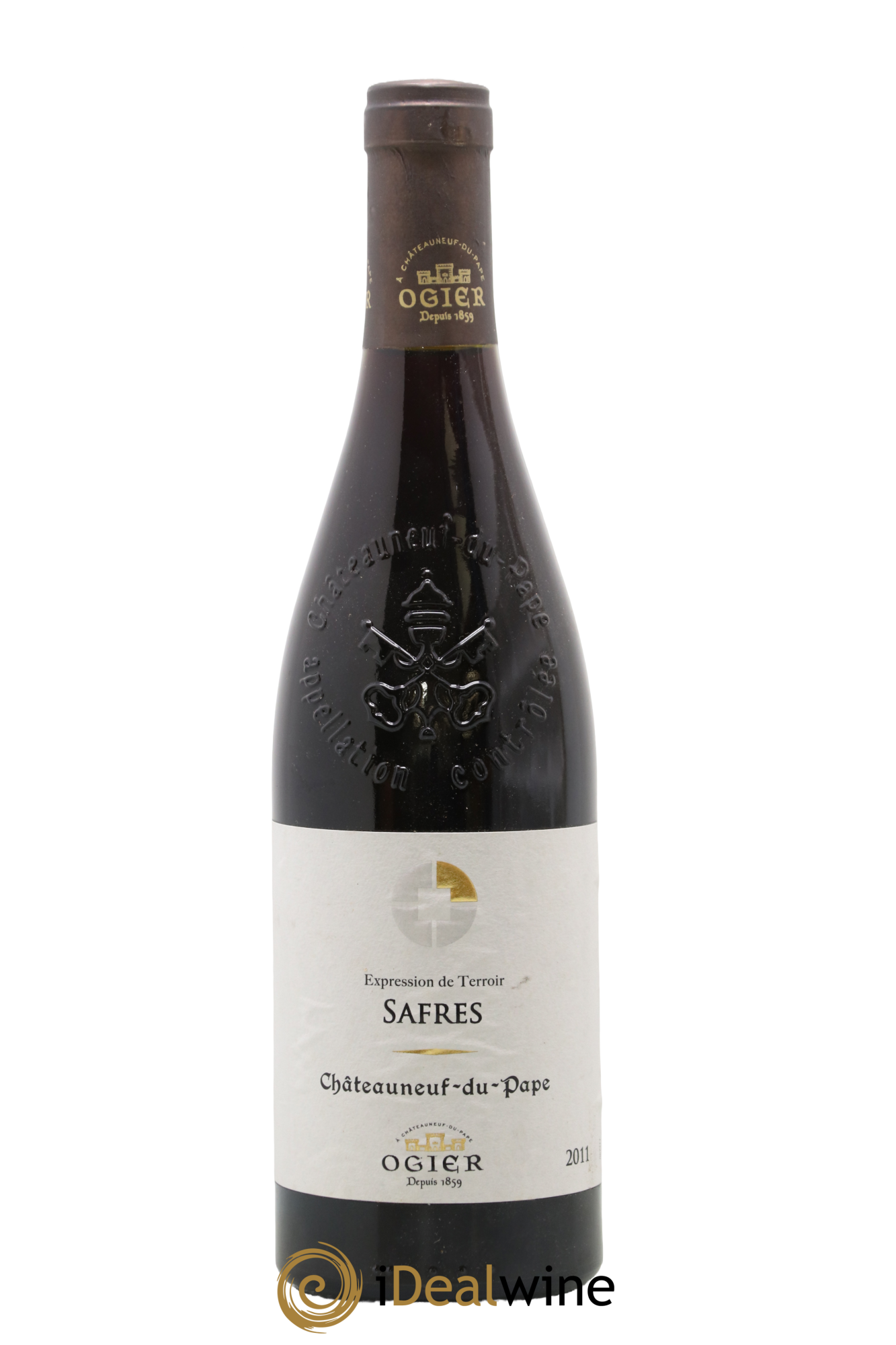 Châteauneuf-du-Pape Expression De Terroir Safres Ogier 2011 - Lot of 1 bottle - 0