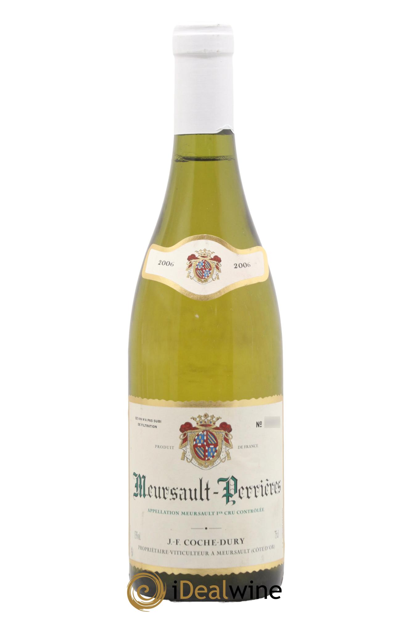 Meursault 1er Cru Perrières Coche Dury (Domaine) 2006 - Lot de 1 bouteille - 0