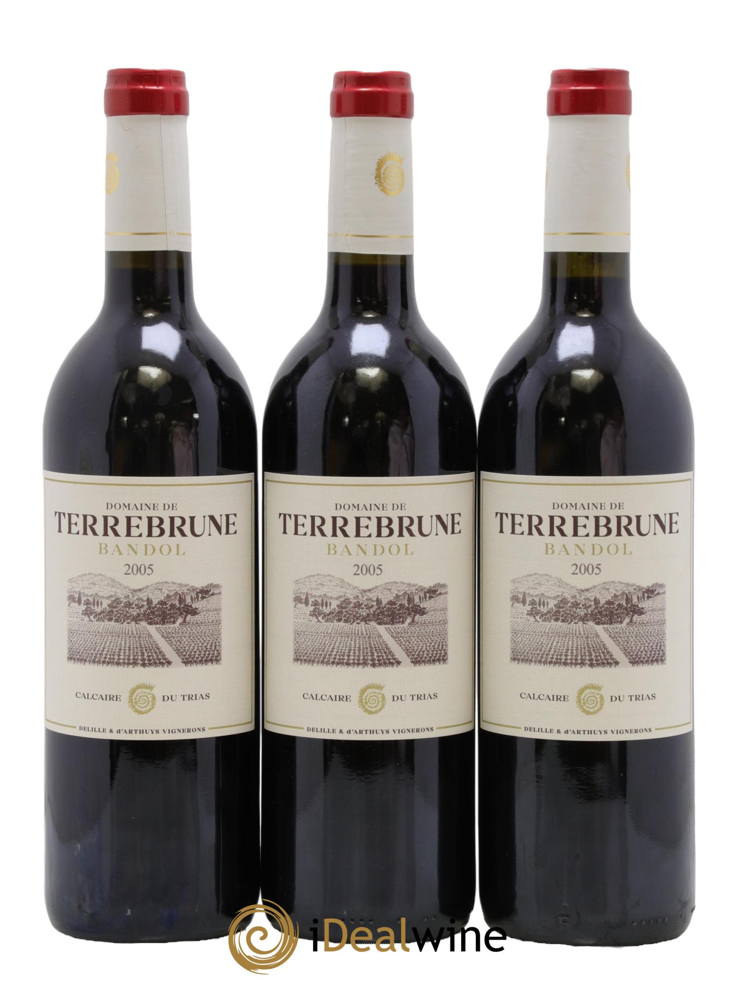 Bandol Terrebrune (Domaine de) 2005 - Lot de 3 bouteilles - 0