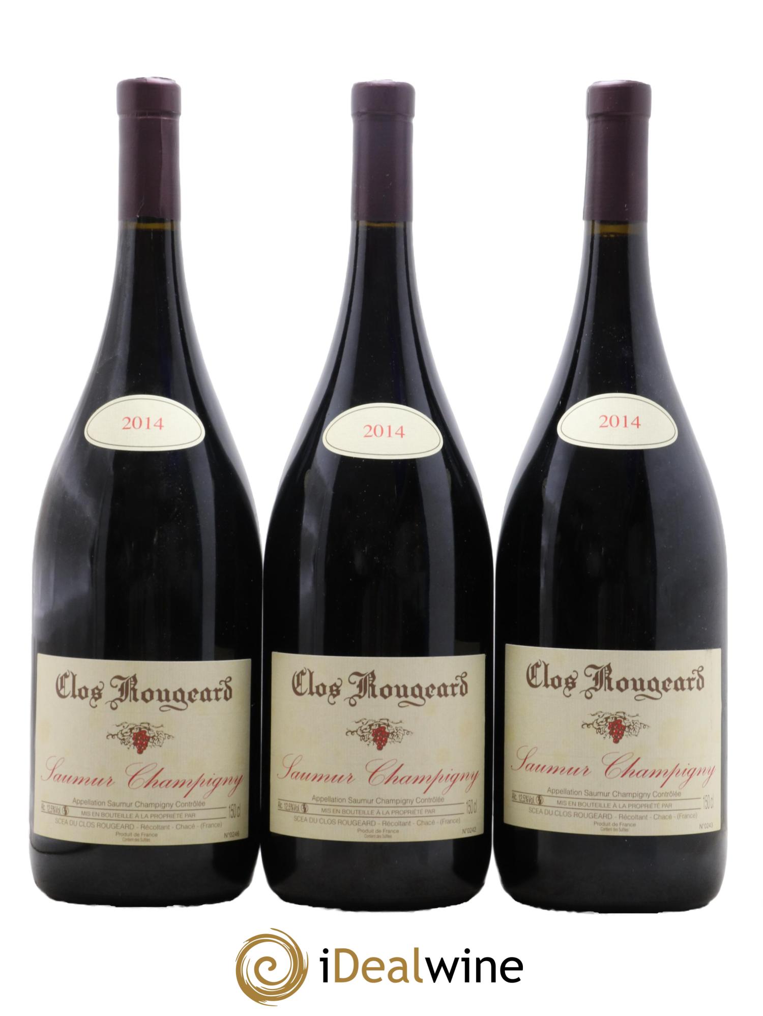 Saumur-Champigny Clos Rougeard 2014 - Lot de 3 magnums - 0