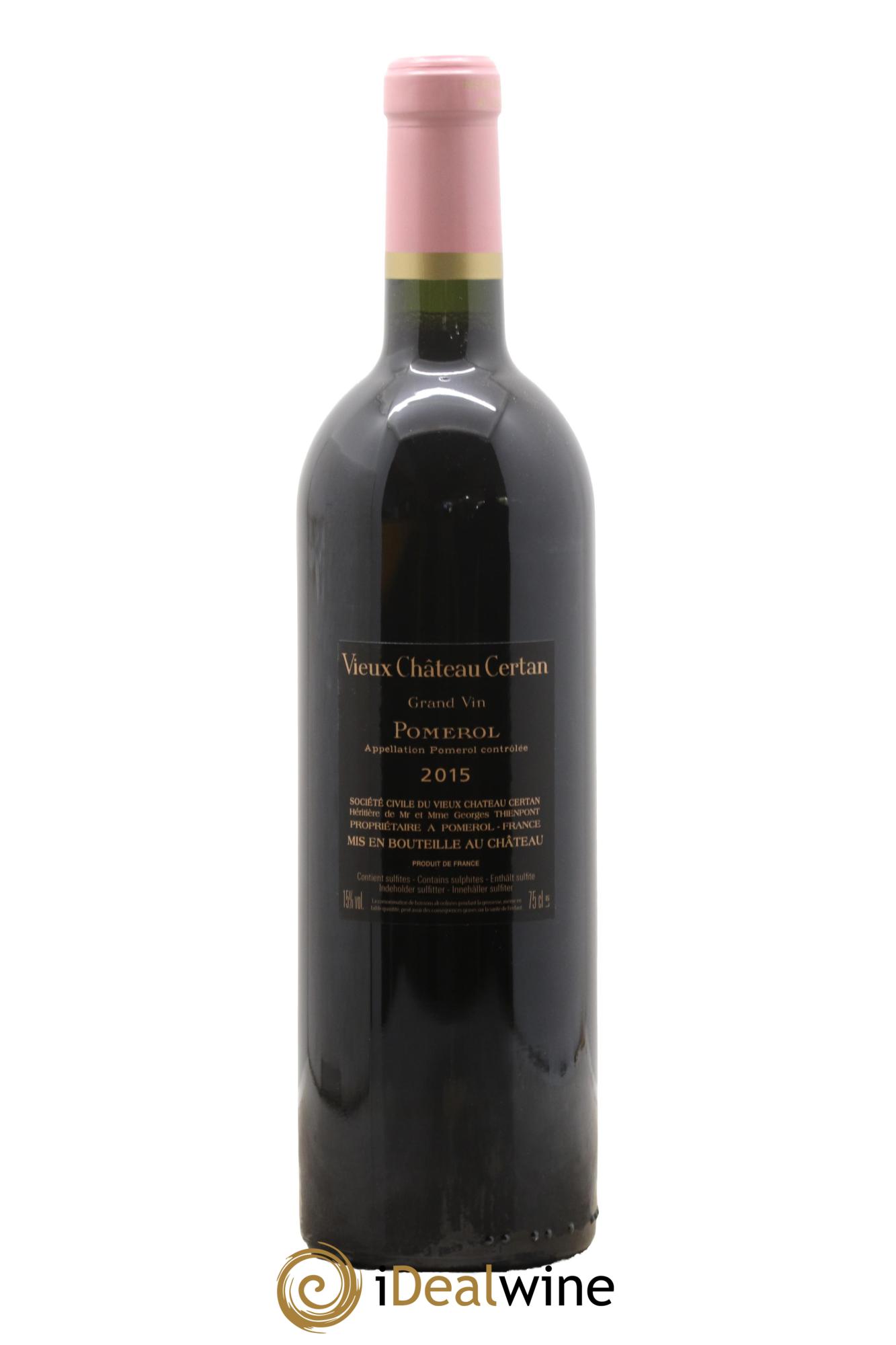 Vieux Château Certan 2015 - Lotto di 1 bottiglia - 1