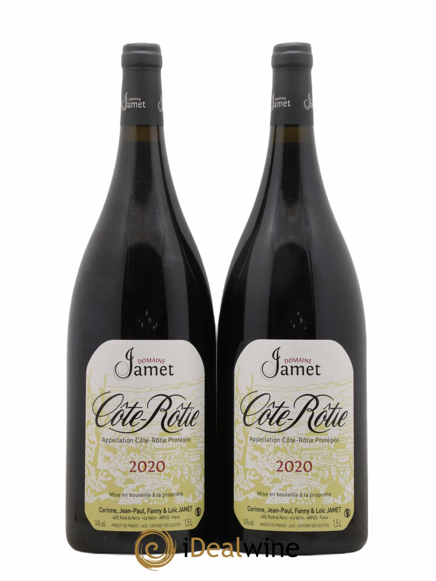 Côte-Rôtie Jamet (Domaine) 2020 - Lot de 2 magnums - 0