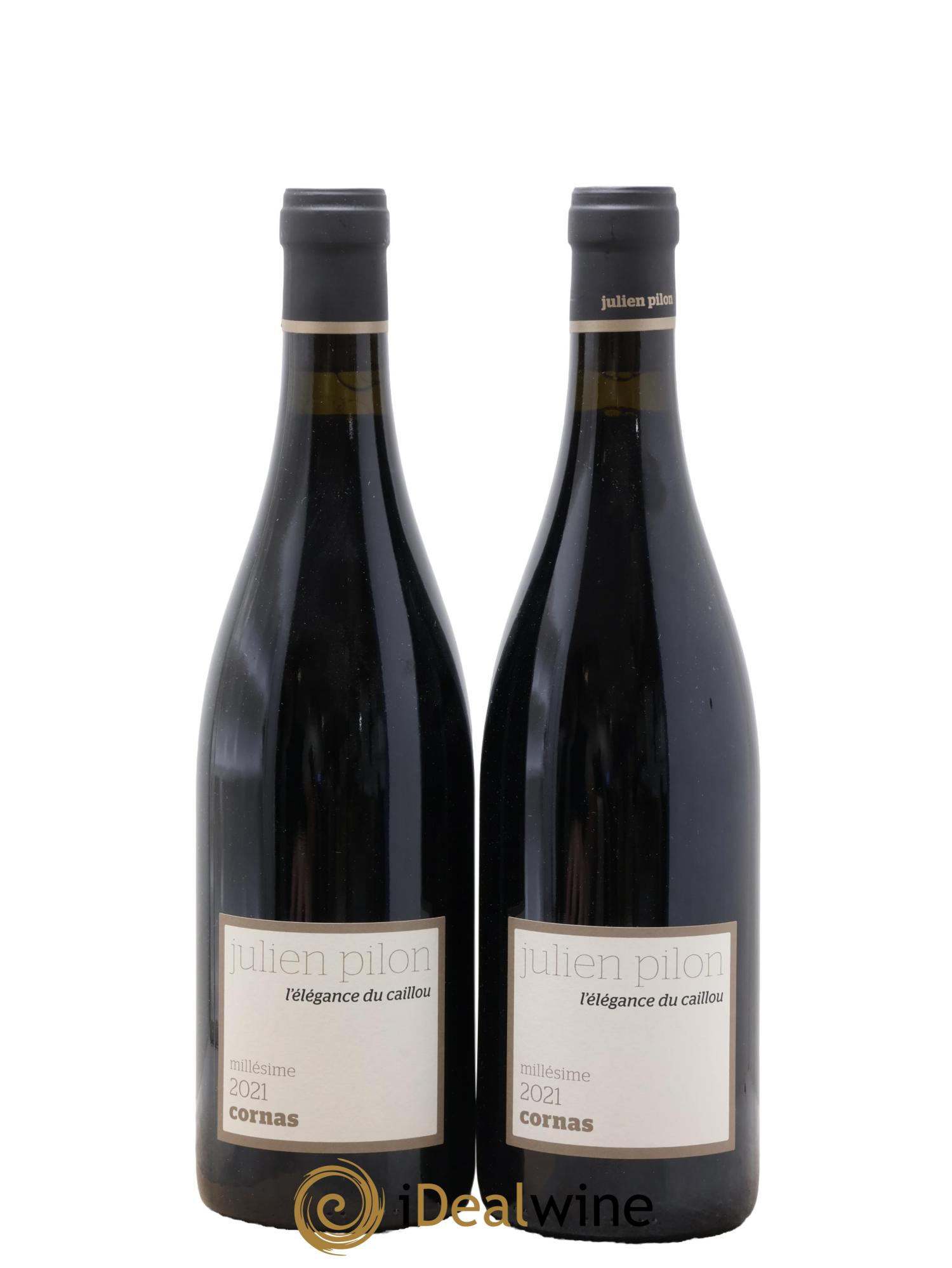 Cornas L'Elégance du Caillou Julien Pilon 2021 - Lot of 2 bottles - 0