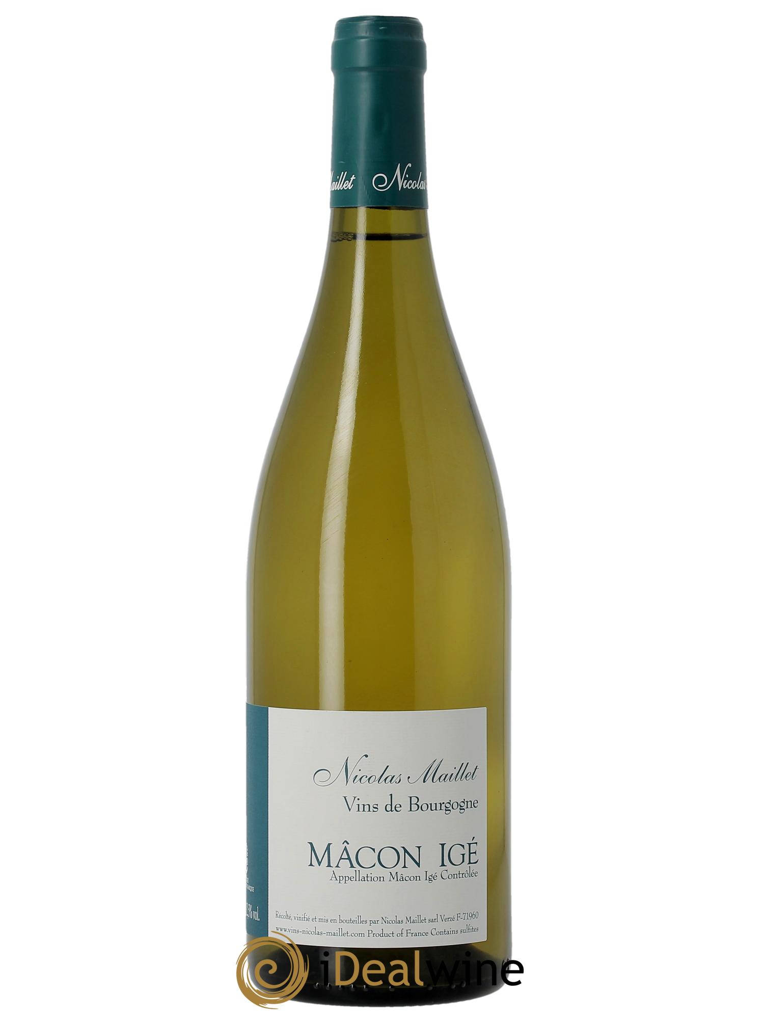 Mâcon-Igé Nicolas Maillet 2022 - Lot of 1 bottle - 0