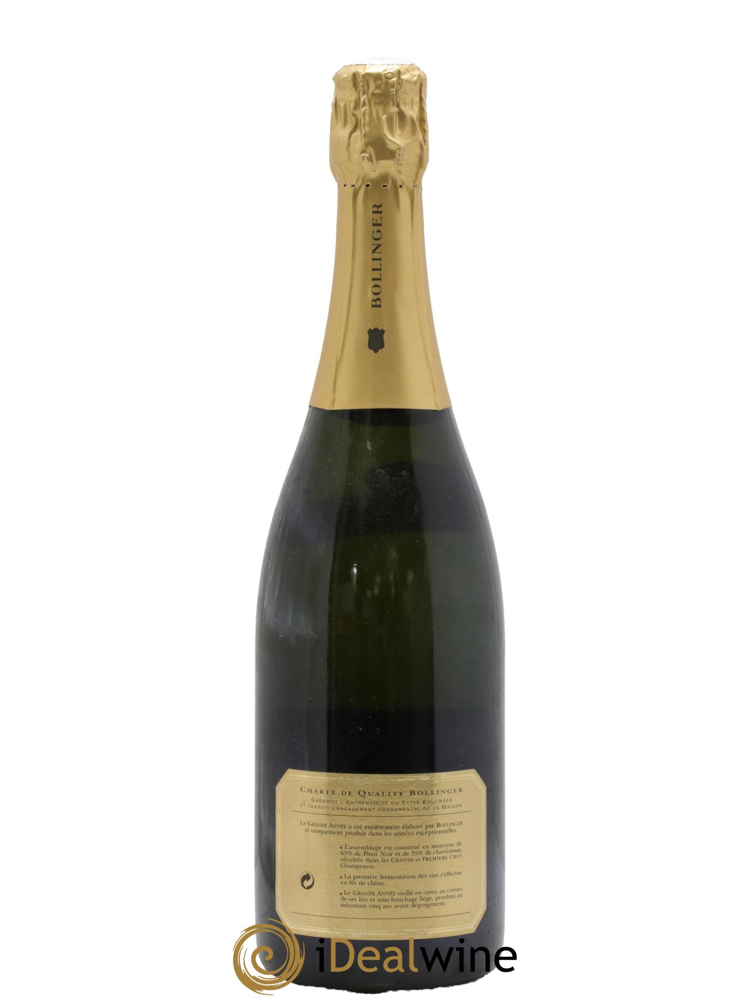 Grande Année Brut Bollinger 1989 - Lotto di 1 bottiglia - 2