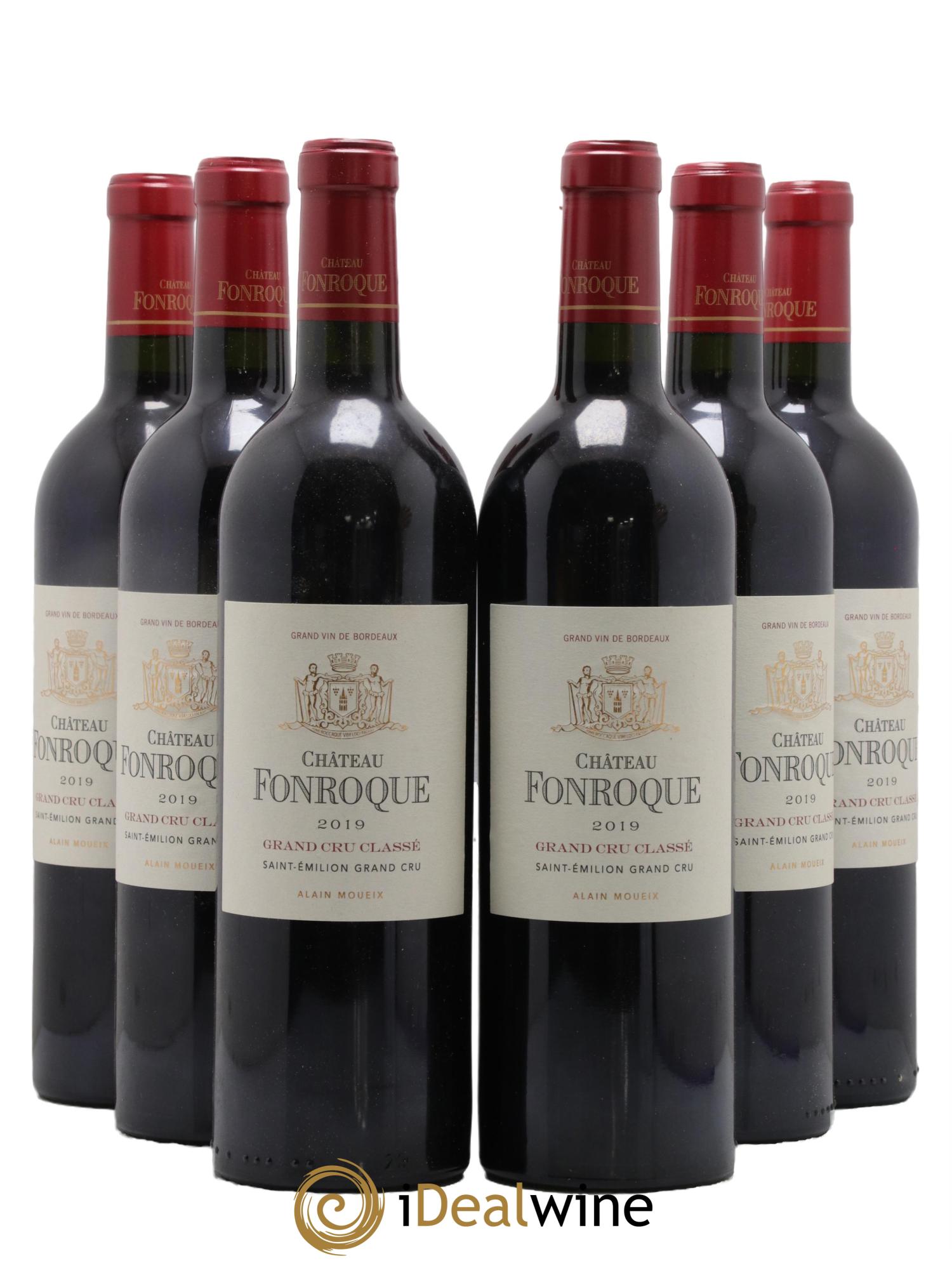 Château Fonroque Grand Cru Classé 2019 - Lot de 6 bouteilles - 0