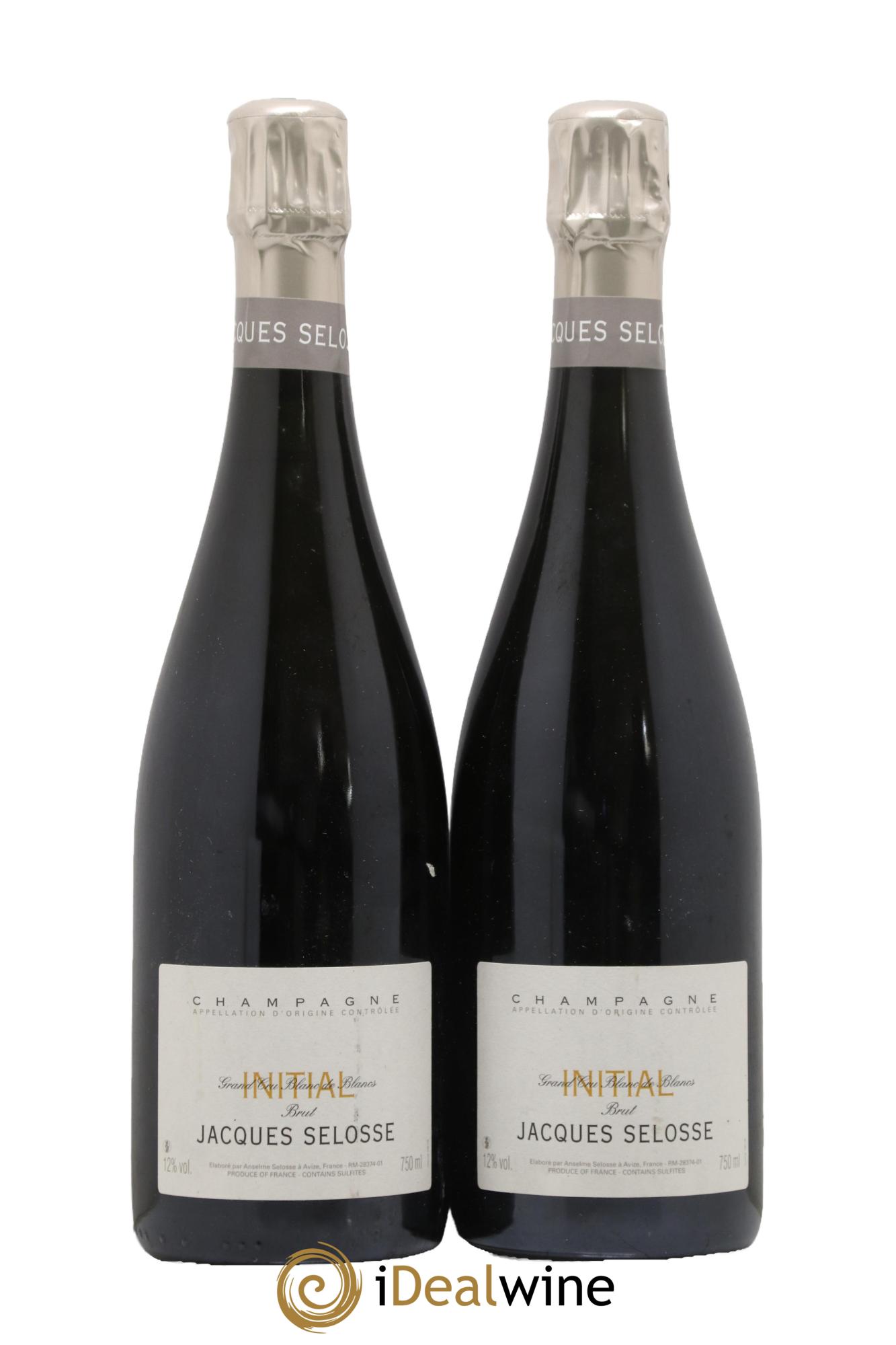 Initial Brut Jacques Selosse - Lot de 2 bouteilles - 0