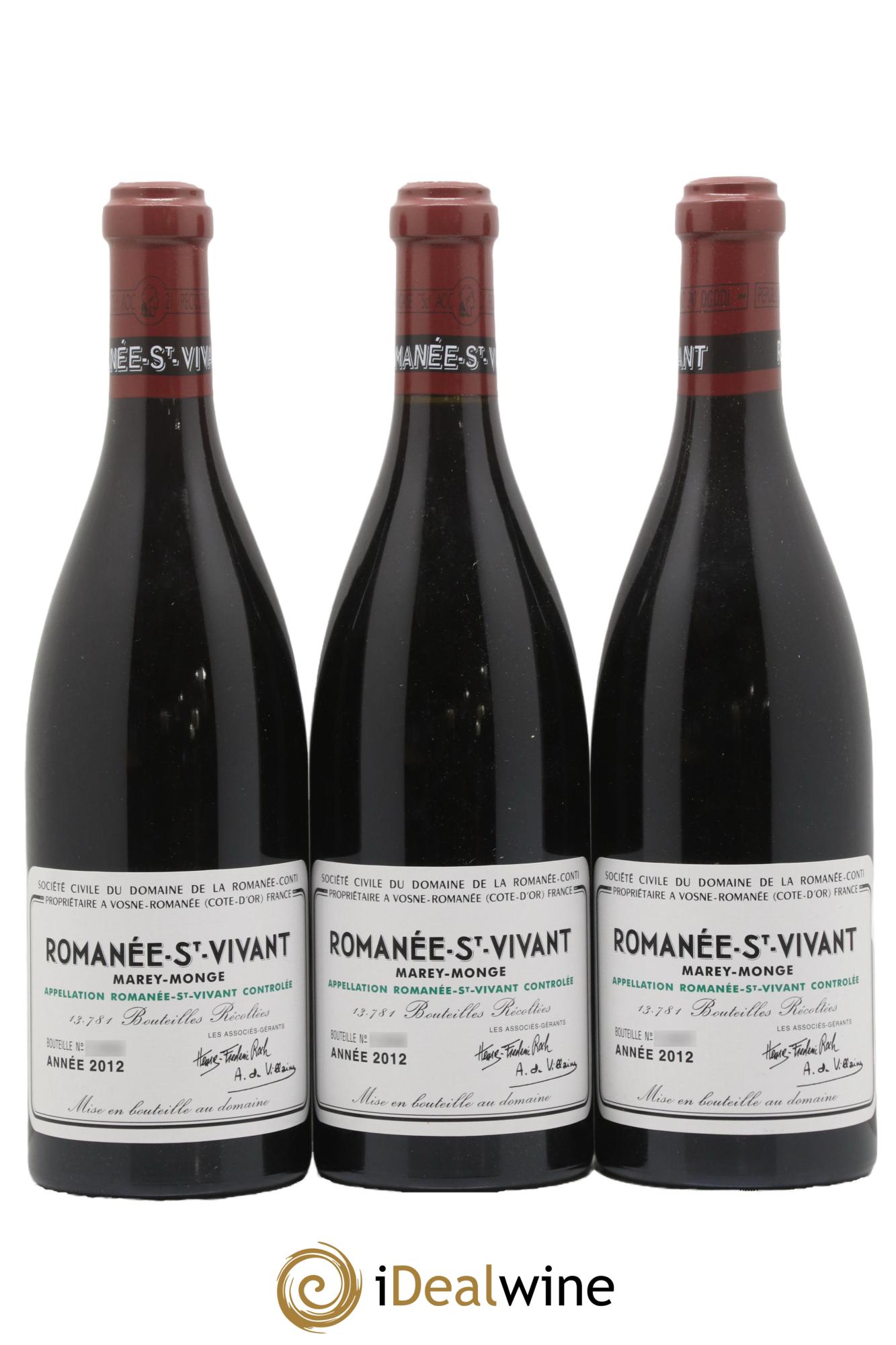 Caisse Domaine de la Romanée Conti Domaine de la Romanée-Conti 3 Echézeaux, 2 Grands-Echézeaux, 3 Romanée-Saint-Vivant, 1 Richebourg, 3 Tâches, 1 Romanée-Conti 2012 - Lot de 13 bouteilles - 5