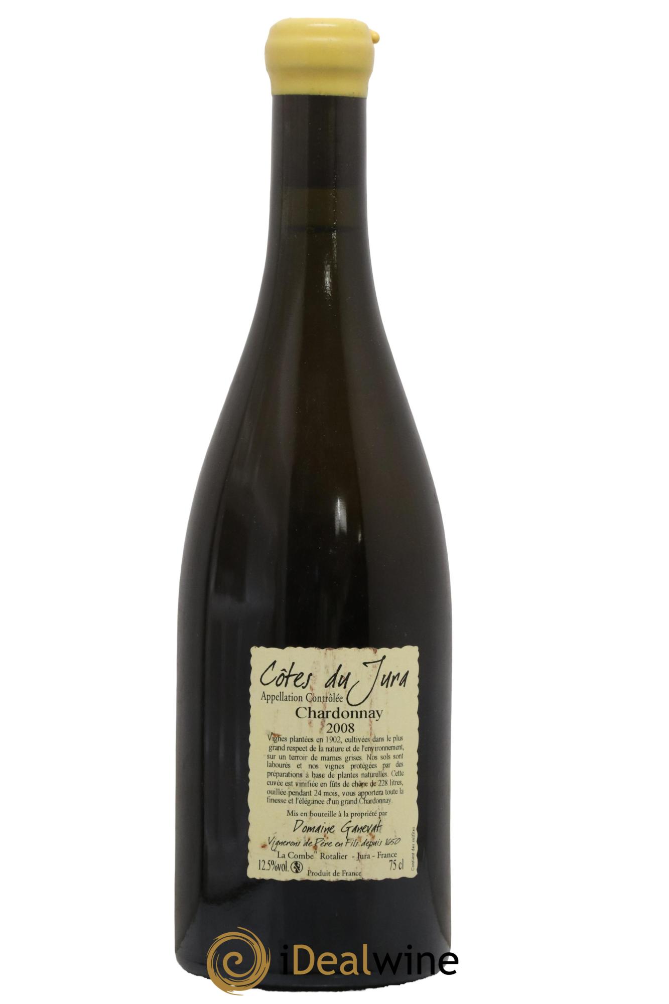 Côtes du Jura Les Chalasses Vieilles Vignes Jean-François Ganevat (Domaine) 2008 - Lot de 1 bouteille - 1
