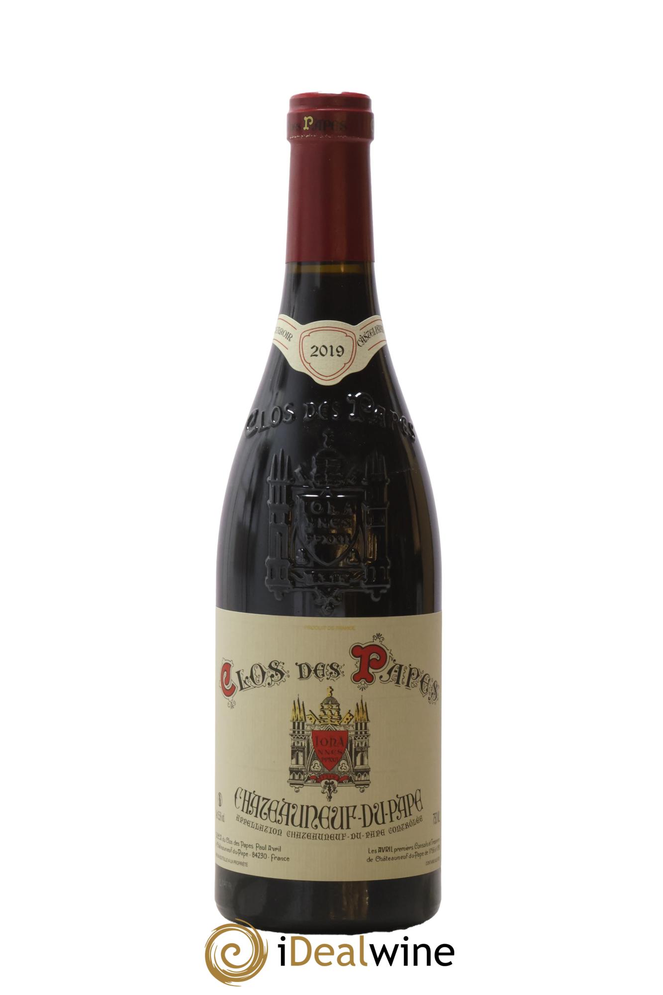 Châteauneuf-du-Pape Clos des Papes - Paul Avril 2019 - Lot de 1 bouteille - 0