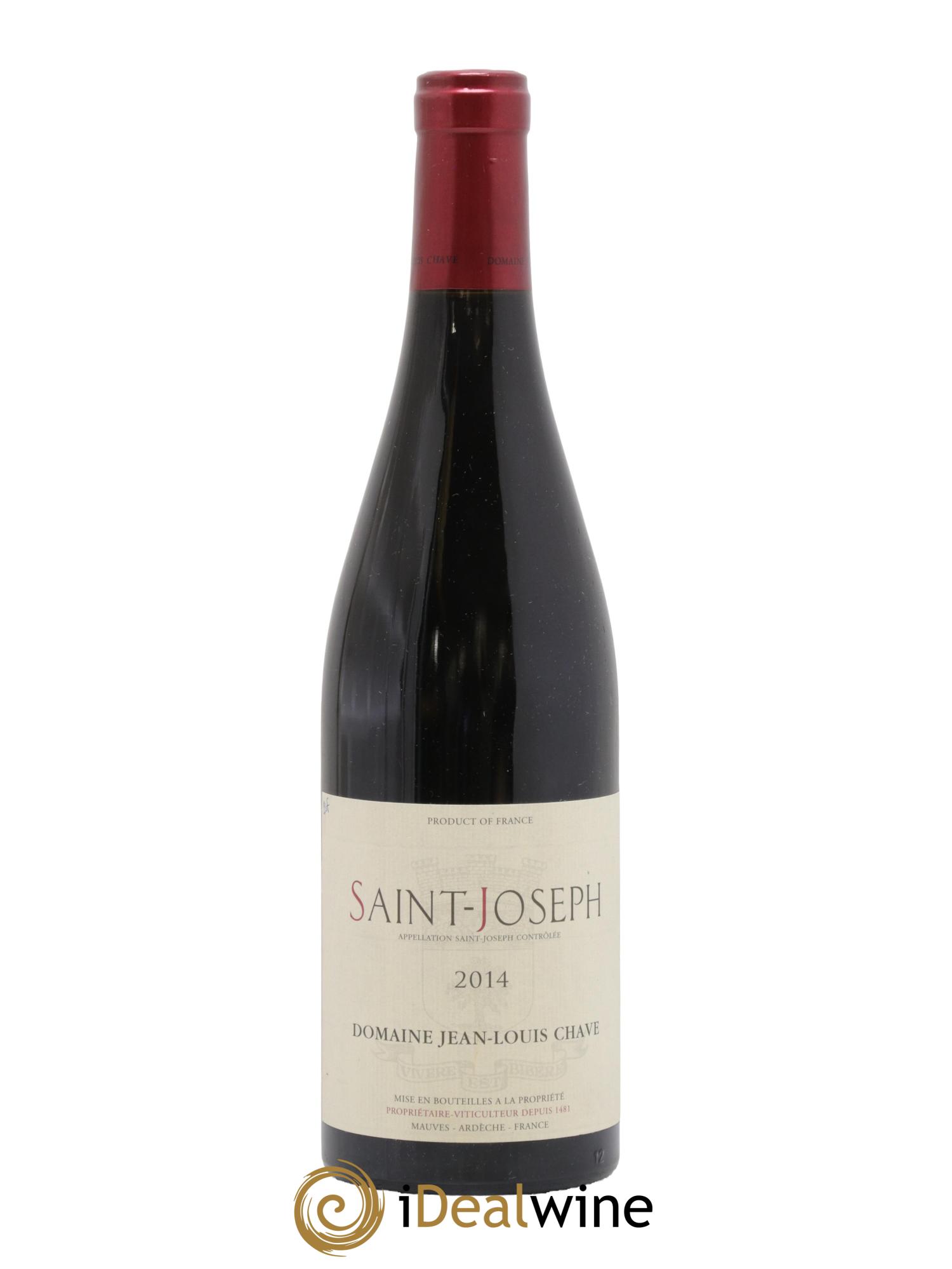 Saint-Joseph Jean-Louis Chave 2014 - Lot de 1 bouteille - 0