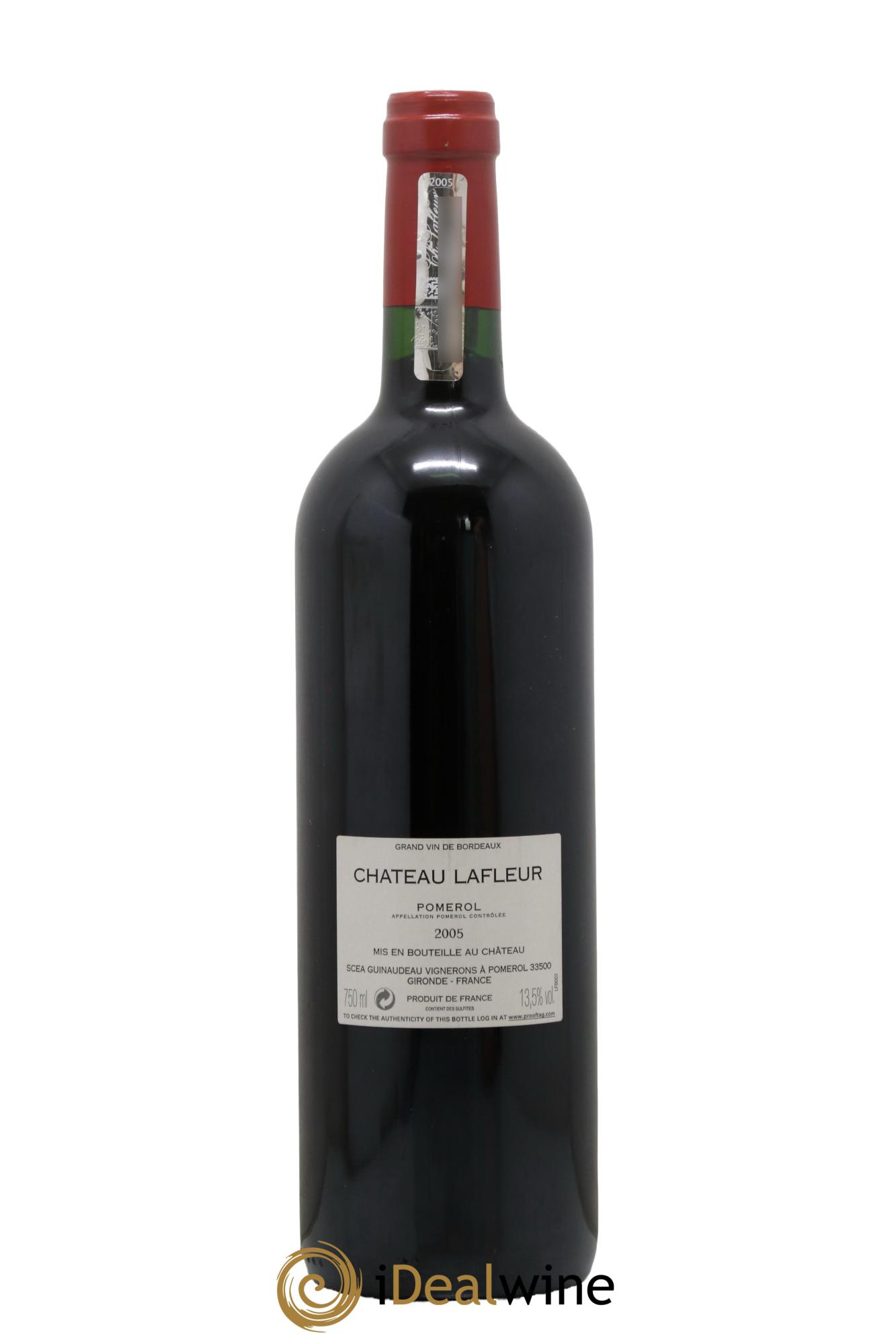 Château Lafleur  2005 - Lot de 1 bouteille - 1