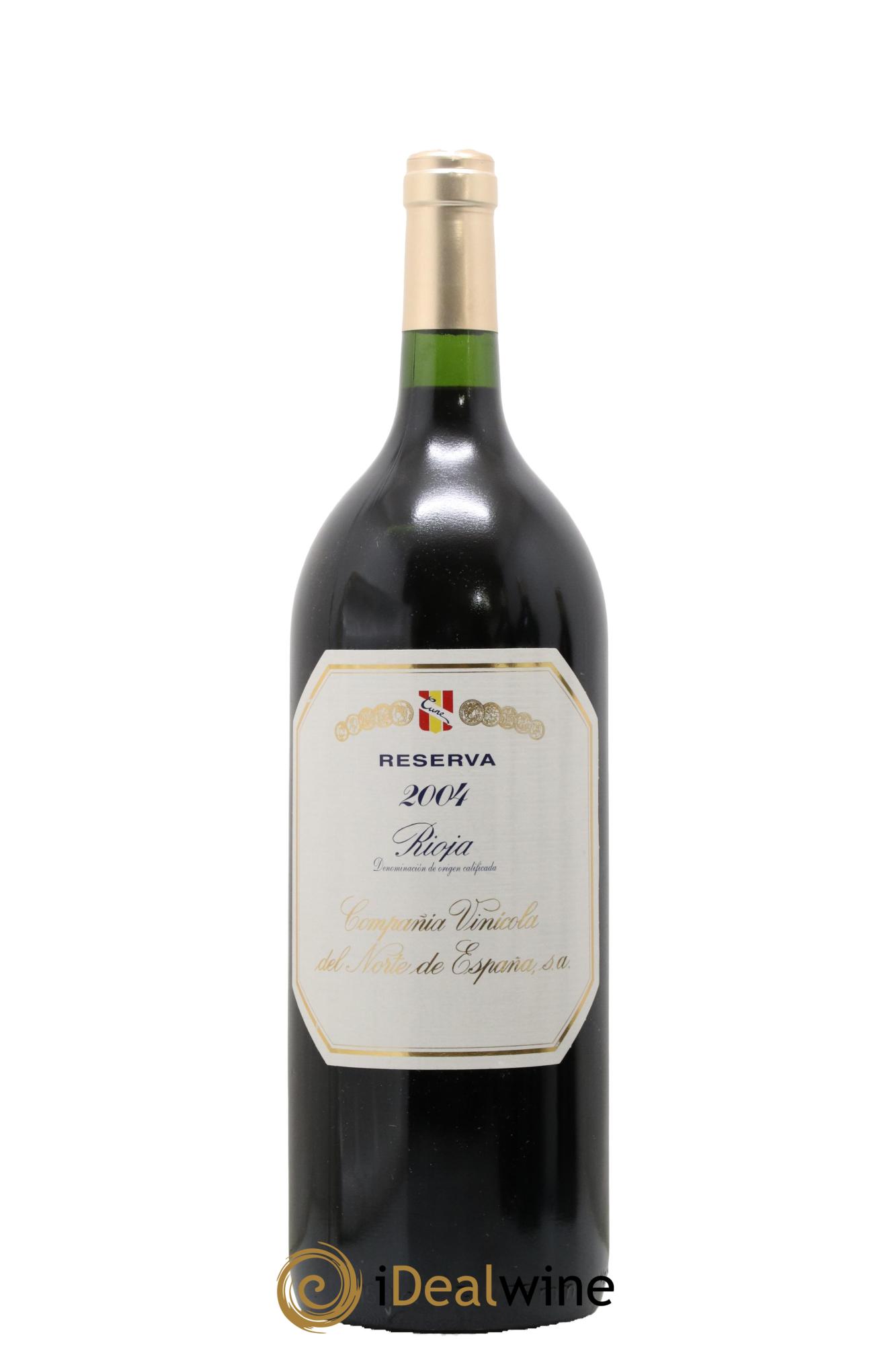Rioja DOCA Reserva Compania Vinicola del Norte de Espana 2004 - Posten von 1 Magnum - 0