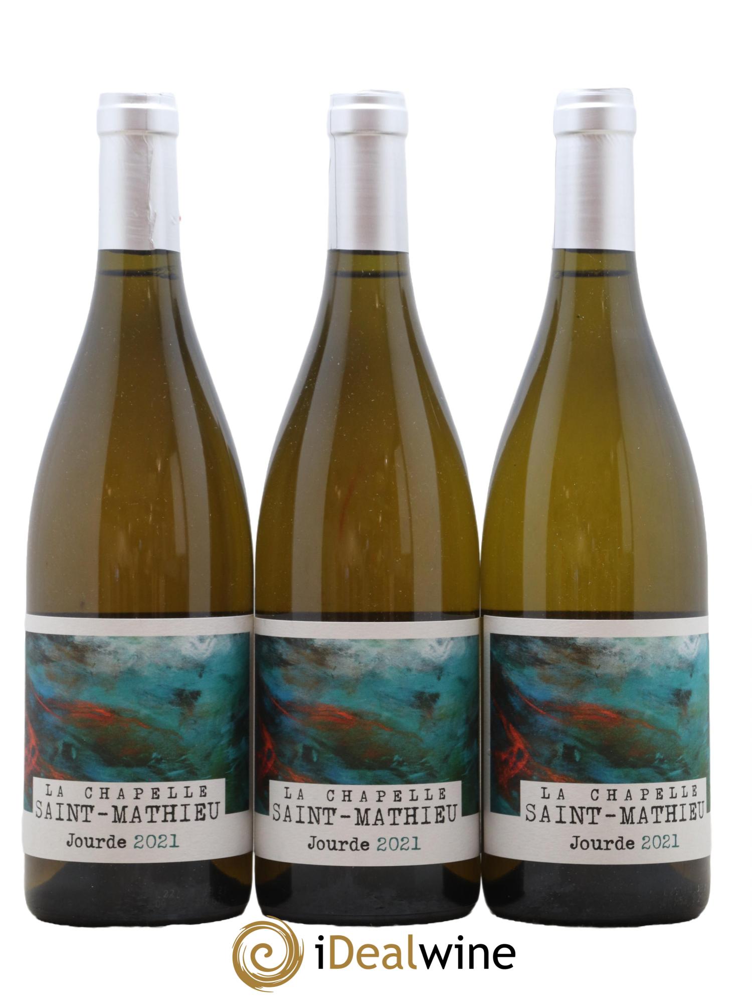Pays d'Hérault Jourde La Chapelle Saint Mathieu 2021 - Lot de 3 bouteilles - 0