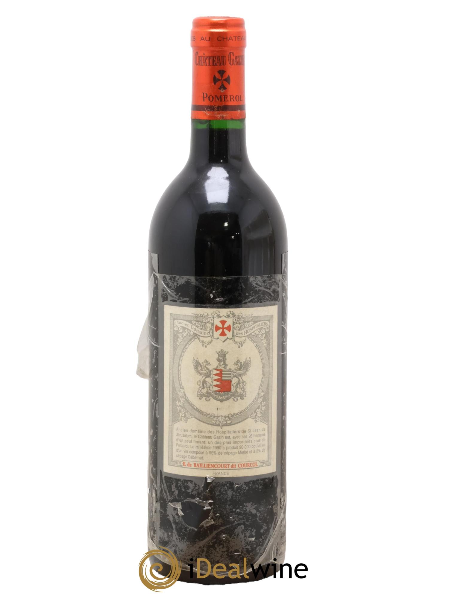 Château Gazin 1990 - Lot of 1 bottle - 1