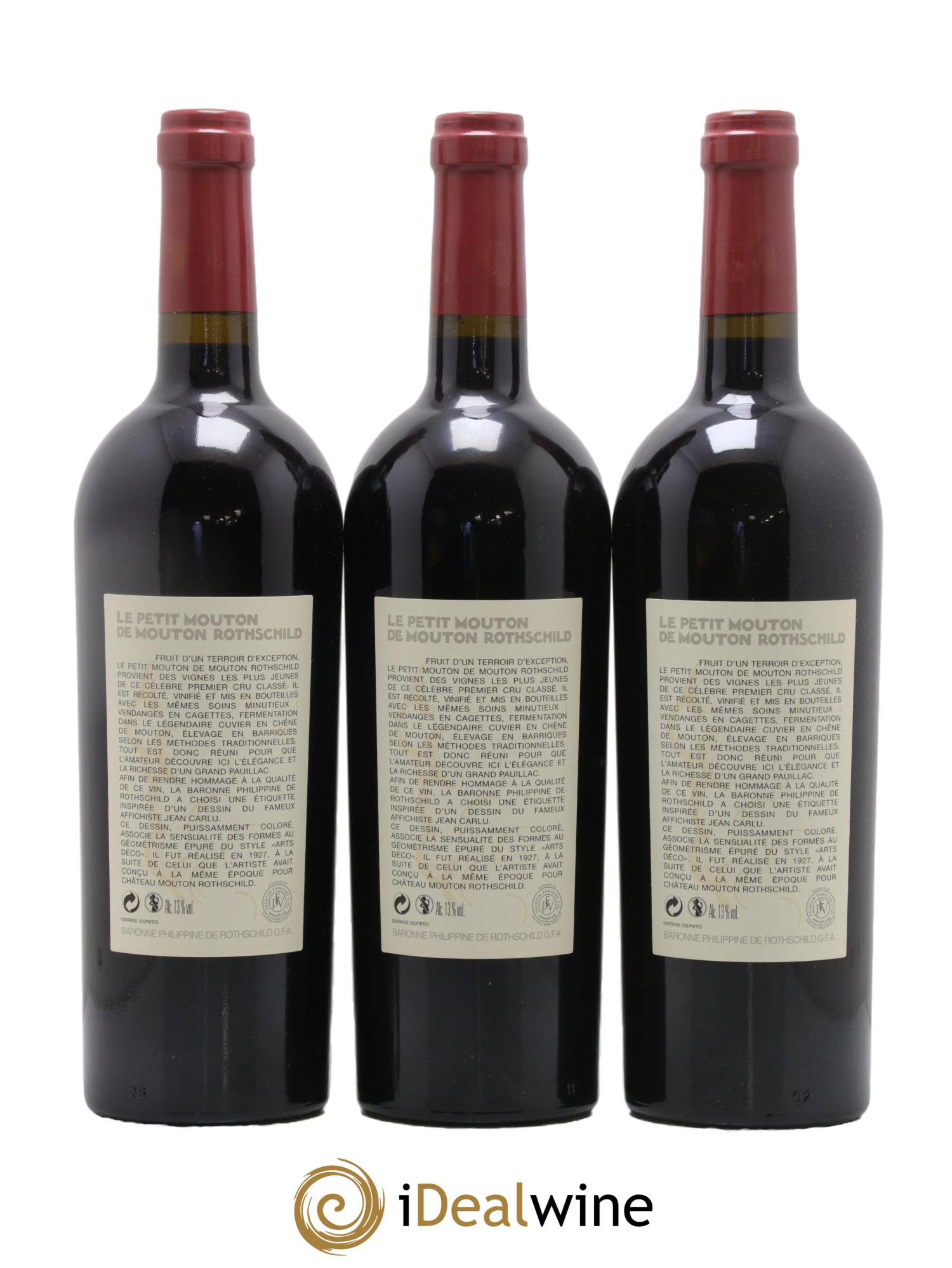 Petit Mouton Second Vin 2007 - Lot de 6 bouteilles - 2