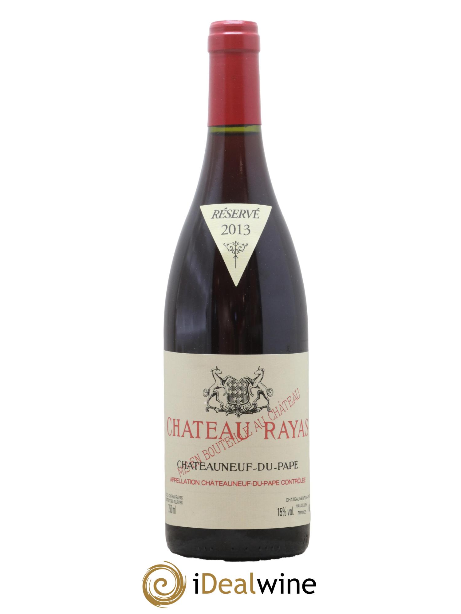 Châteauneuf-du-Pape Château Rayas Emmanuel Reynaud 2013 - Lot de 1 bouteille - 0