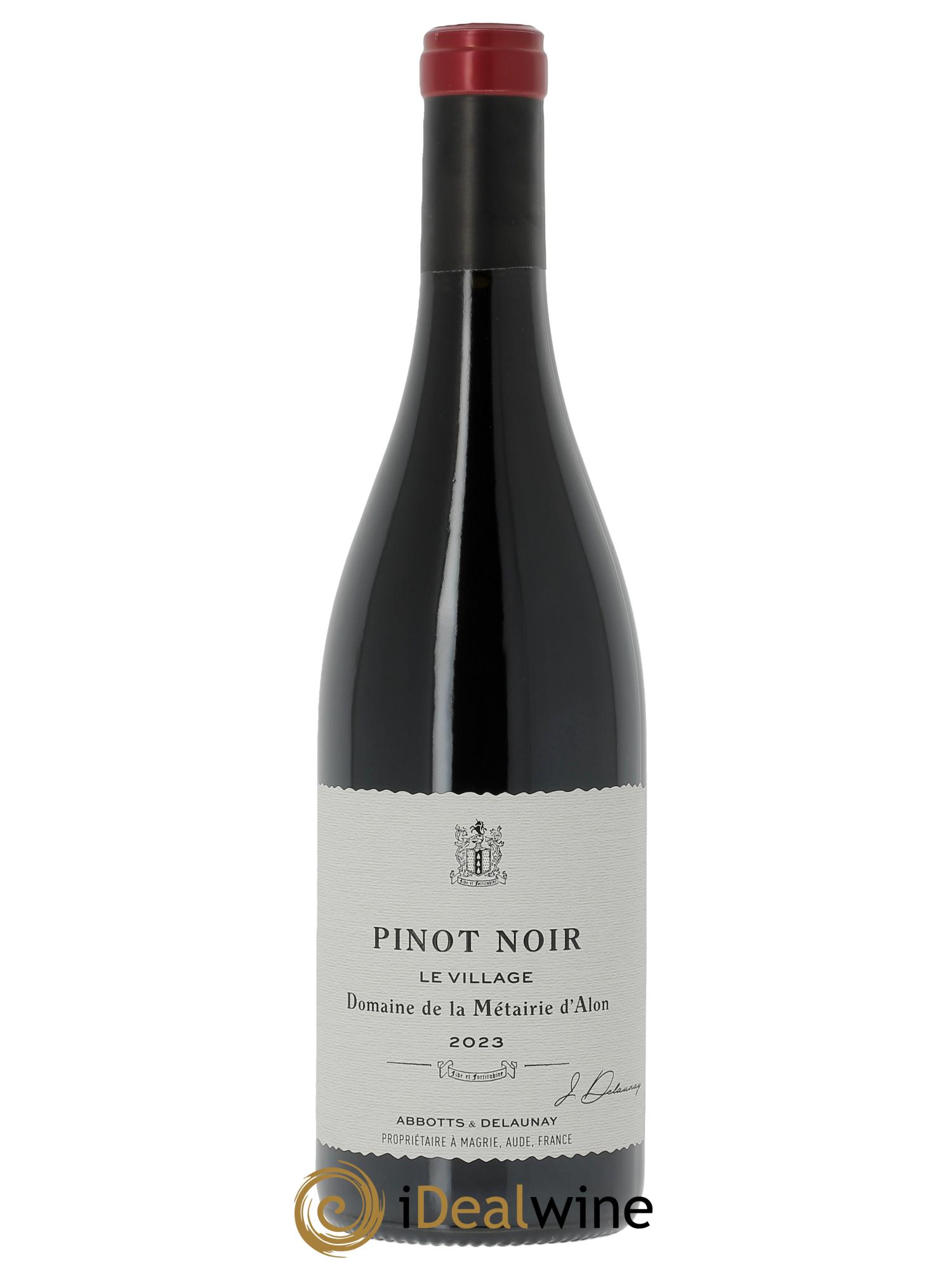 Pays d'Oc Pinot Noir "Le Village" Domaine de la Métairie d'Alon Abbotts & Delaunay 2023 - Lot de 1 bouteille - 0