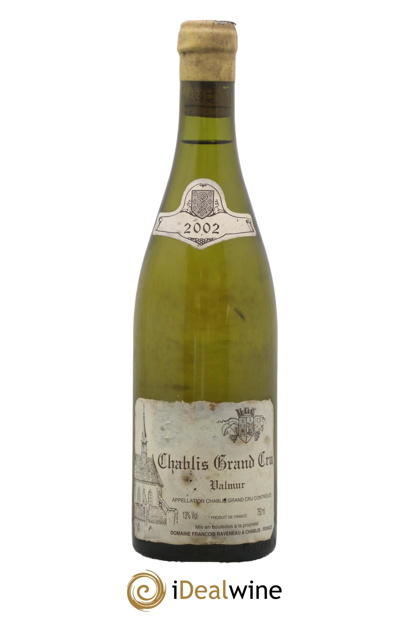Chablis Grand Cru Valmur Raveneau (Domaine) 2002 - Lotto di 1 bottiglia - 0