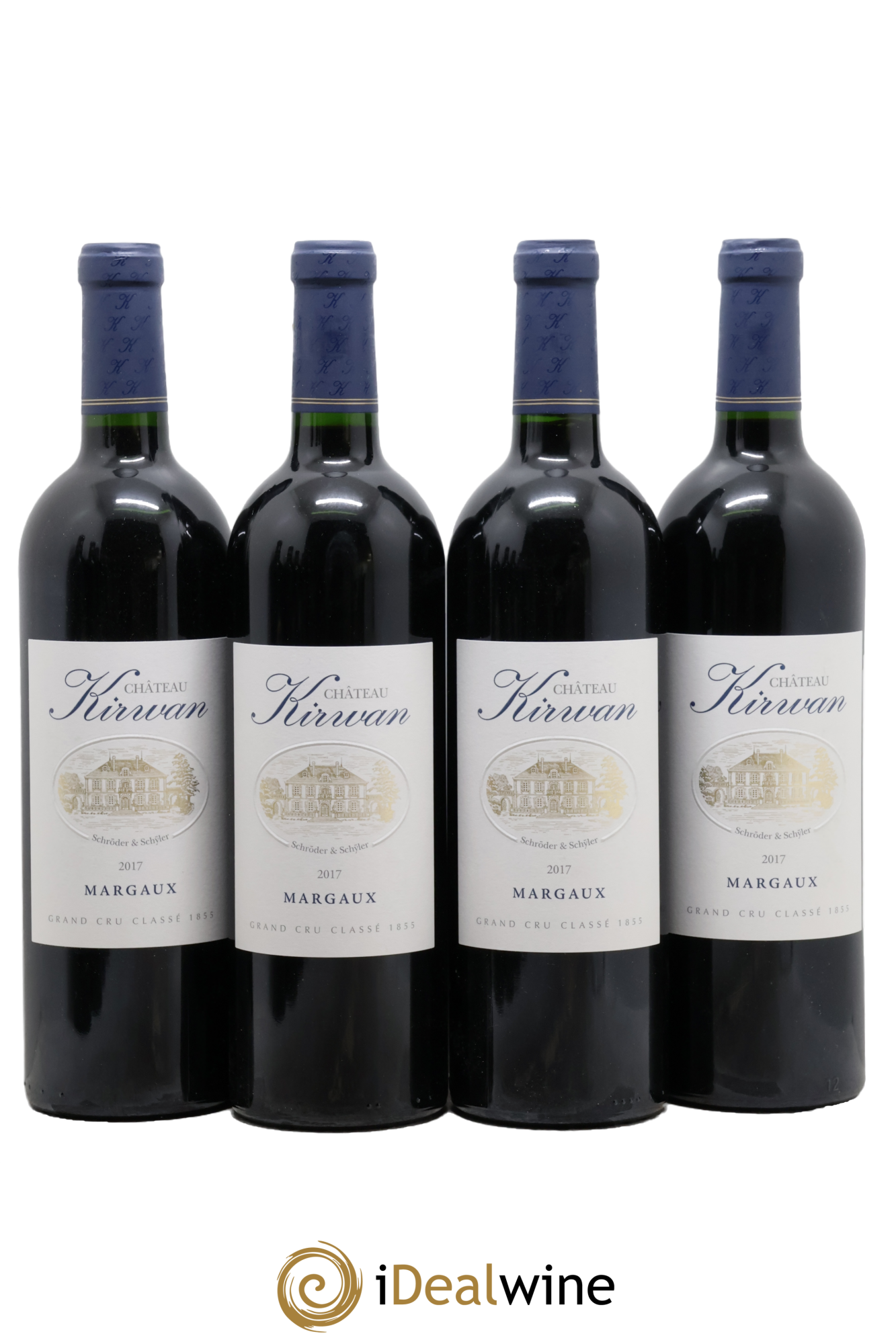 Château Kirwan 3ème Grand Cru Classé 2017 - Posten von 4 Flaschen - 0