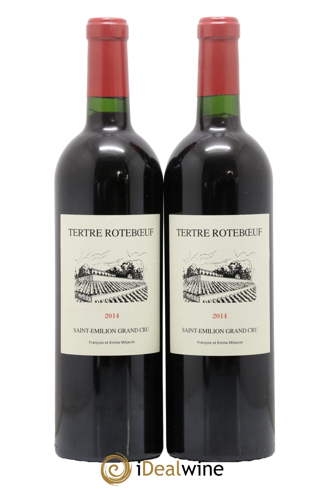 Château Tertre Roteboeuf 2014 - Lot of 2 bottles - 0