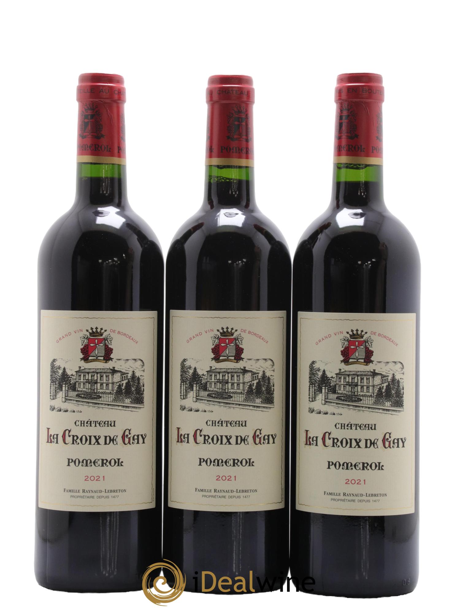 Château la Croix de Gay  2021 - Lot de 6 bouteilles - 2