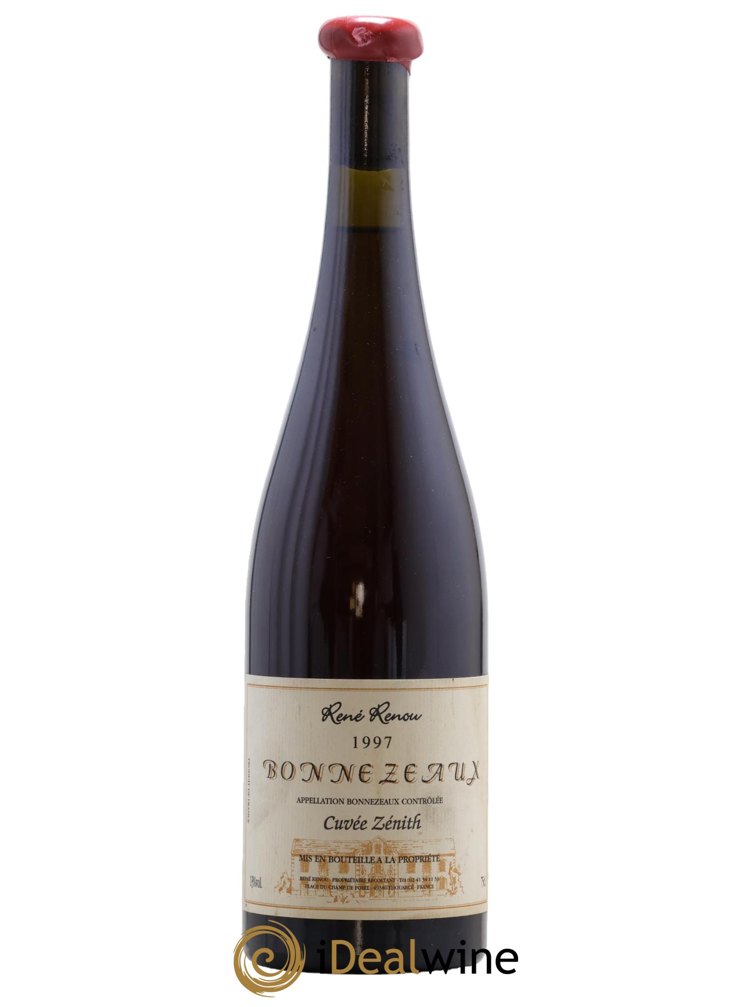 Bonnezeaux Cuvée Zénith René Renou 1997 - Posten von 1 Flasche - 0