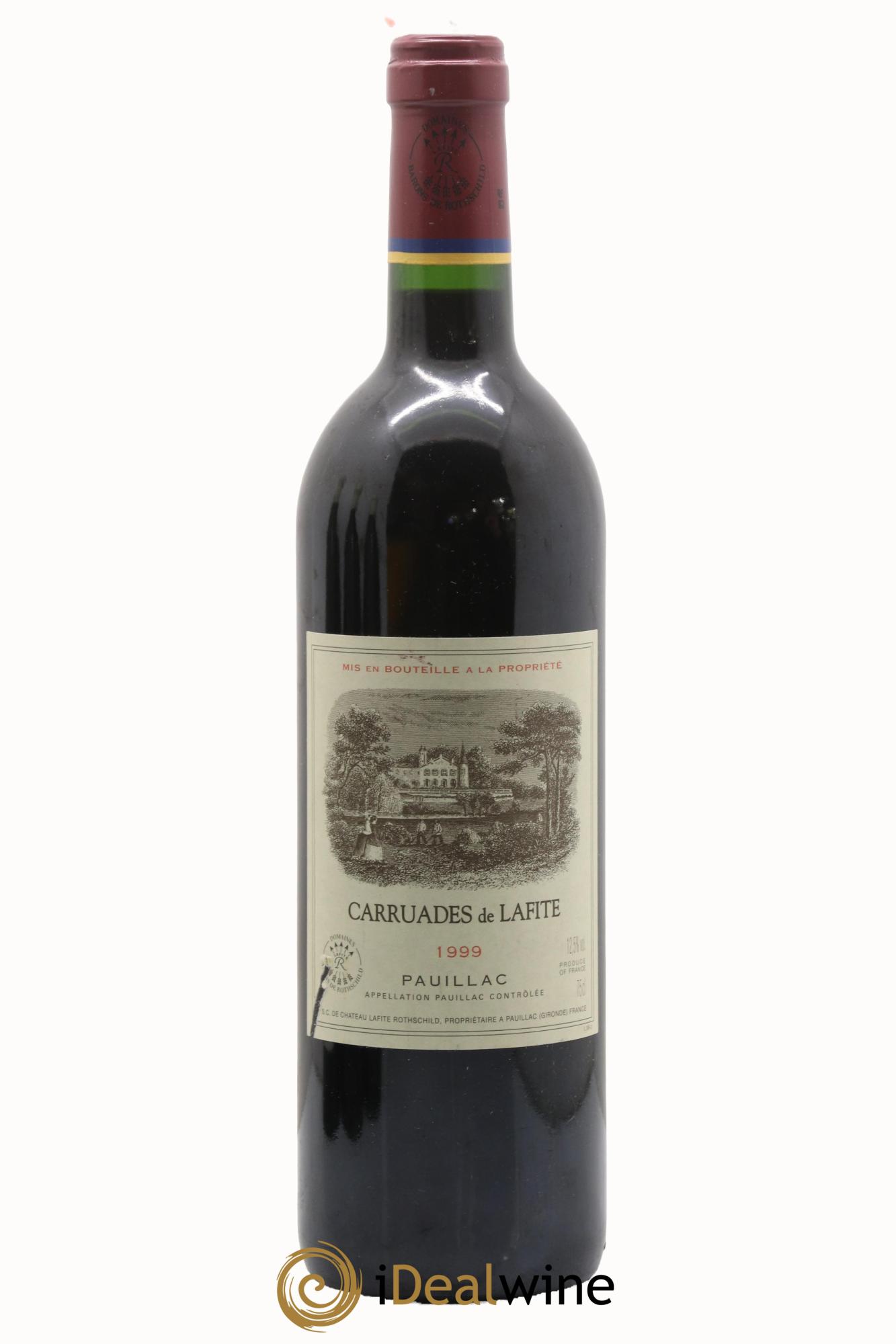 Carruades de Lafite Rothschild Second Vin 1999 - Lot de 1 bouteille - 0