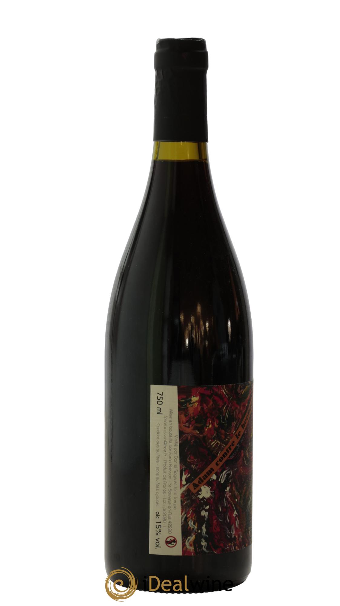 Vin de France Adam Contre le Beefsteak Daniel Sage 2019 - Lot of 1 bottle - 1