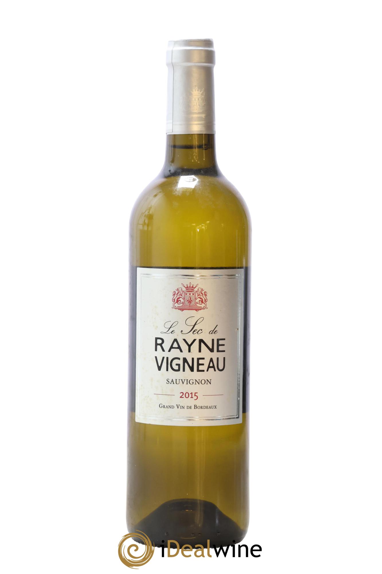 Bordeaux Le Sec de Rayne Vigneau 2015 - Lot of 1 bottle - 0