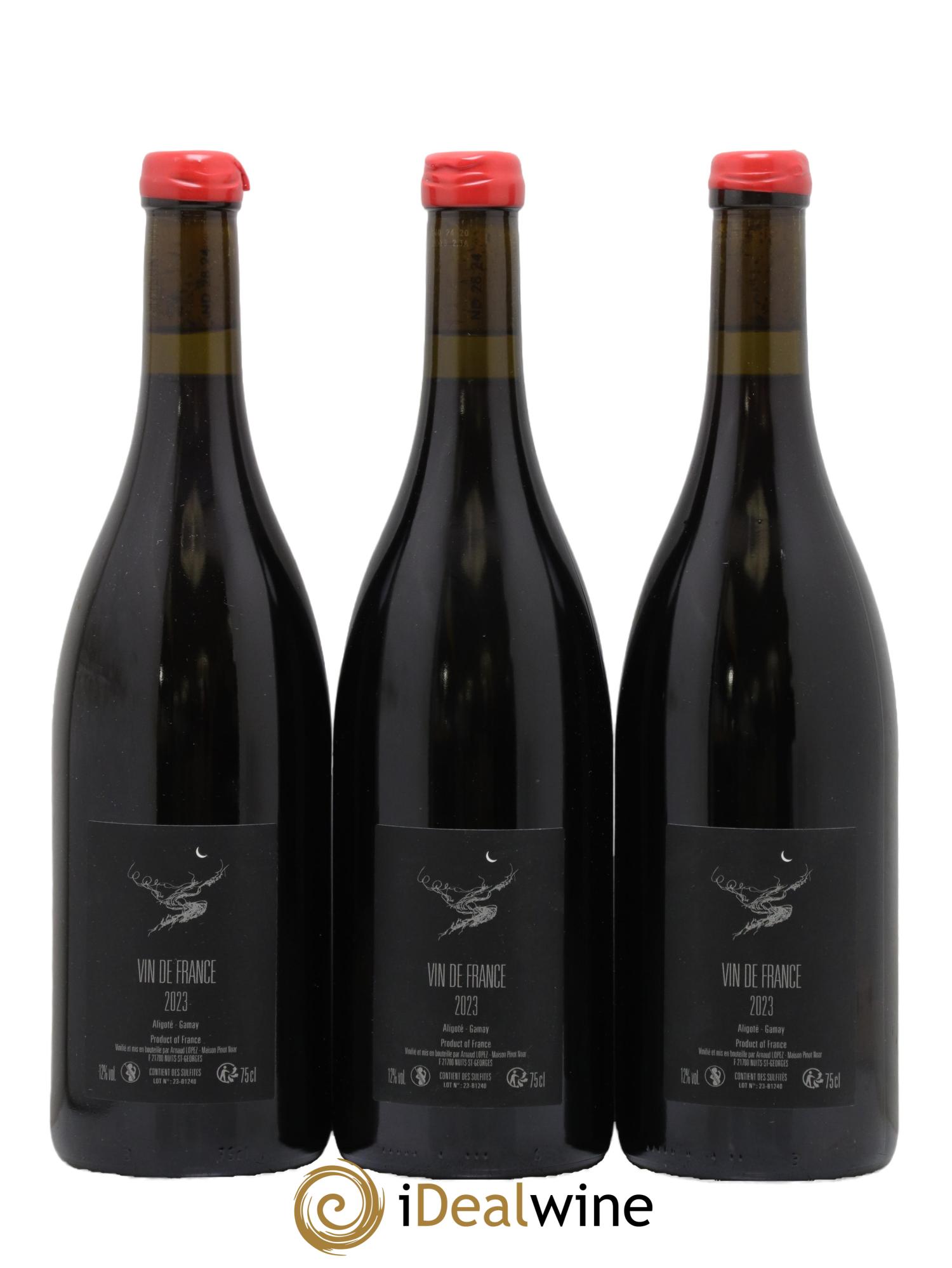 Vin de France Blouge Arnaud Lopez 2023 - Lot de 3 bouteilles - 1