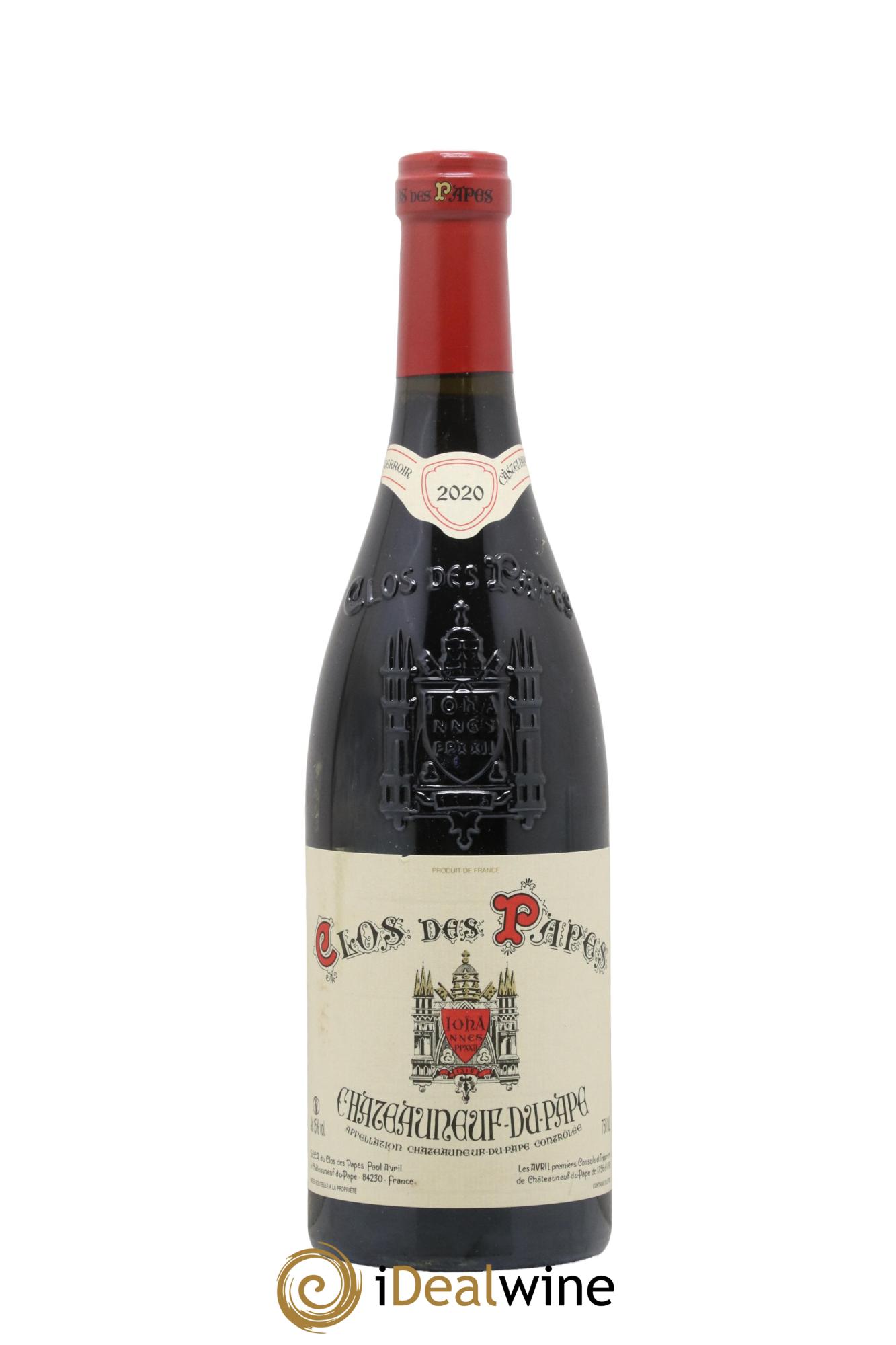 Châteauneuf-du-Pape Clos des Papes - Paul Avril 2020 - Lot of 1 bottle - 0