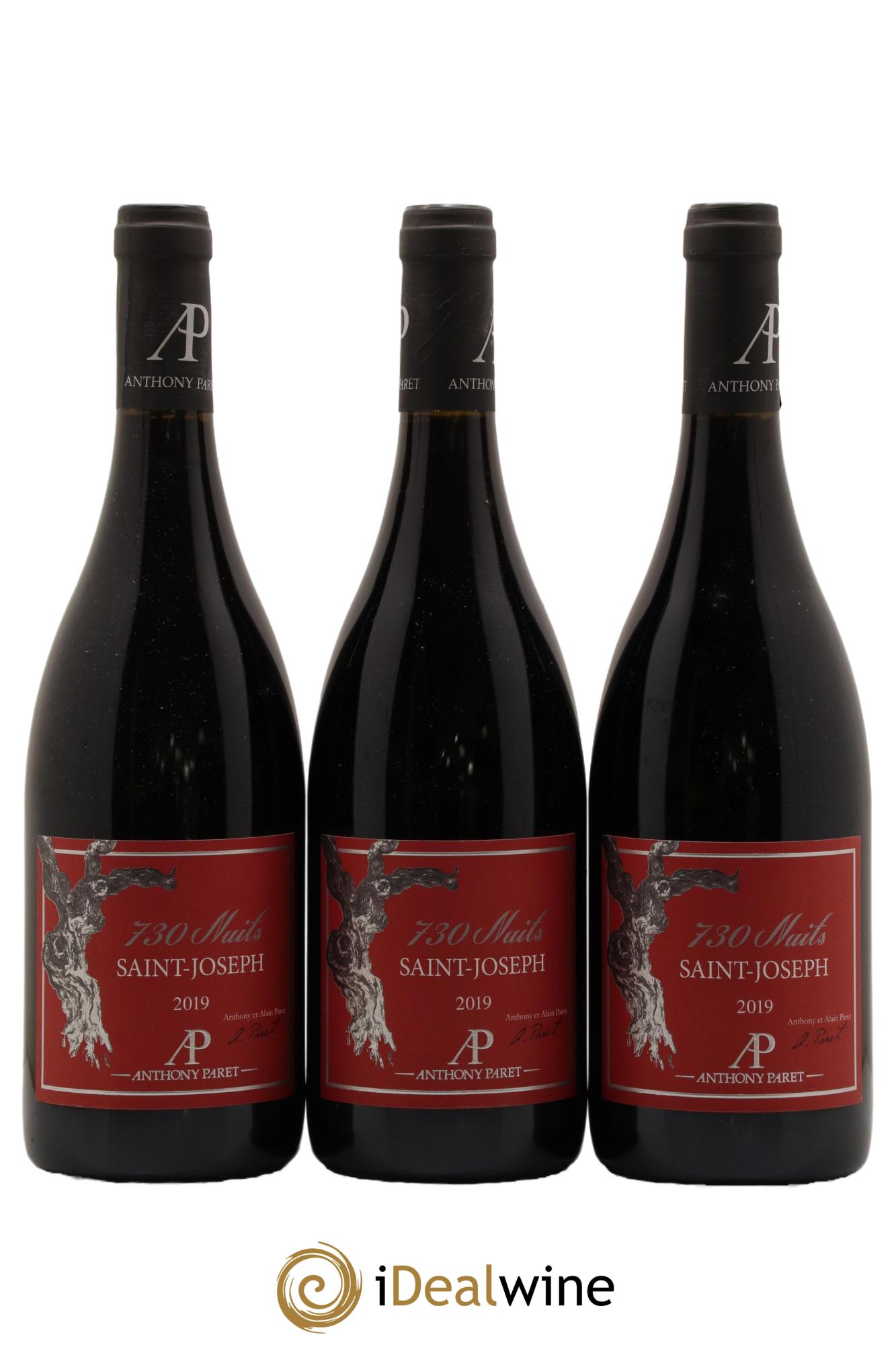Saint-Joseph 730 Nuits Domaine Paret 2019 - Lot de 3 bouteilles - 0
