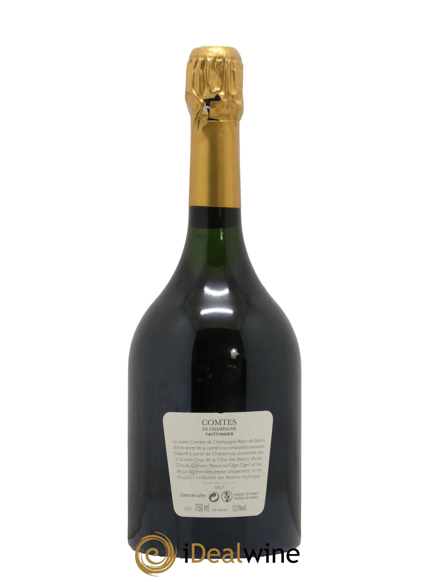 Comtes de Champagne Taittinger 2008 - Lot de 1 bouteille - 1