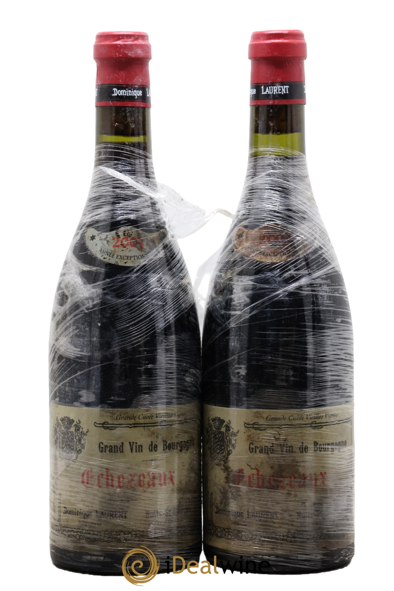 Echezeaux Grand Cru Vieilles Vignes Dominique Laurent 2003 - Lot de 2 bouteilles - 0